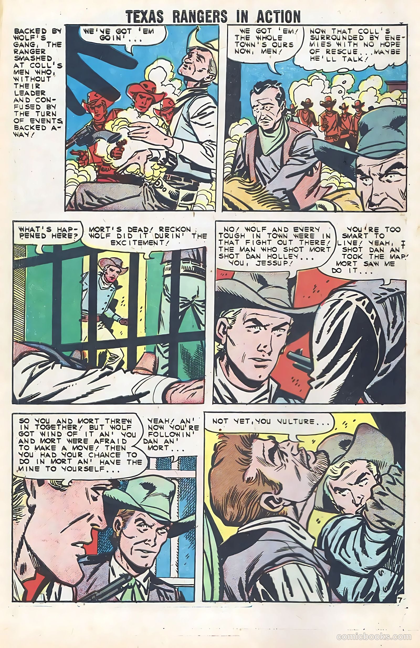 Texas Rangers in Action #24 (1960) — page 10 of 36