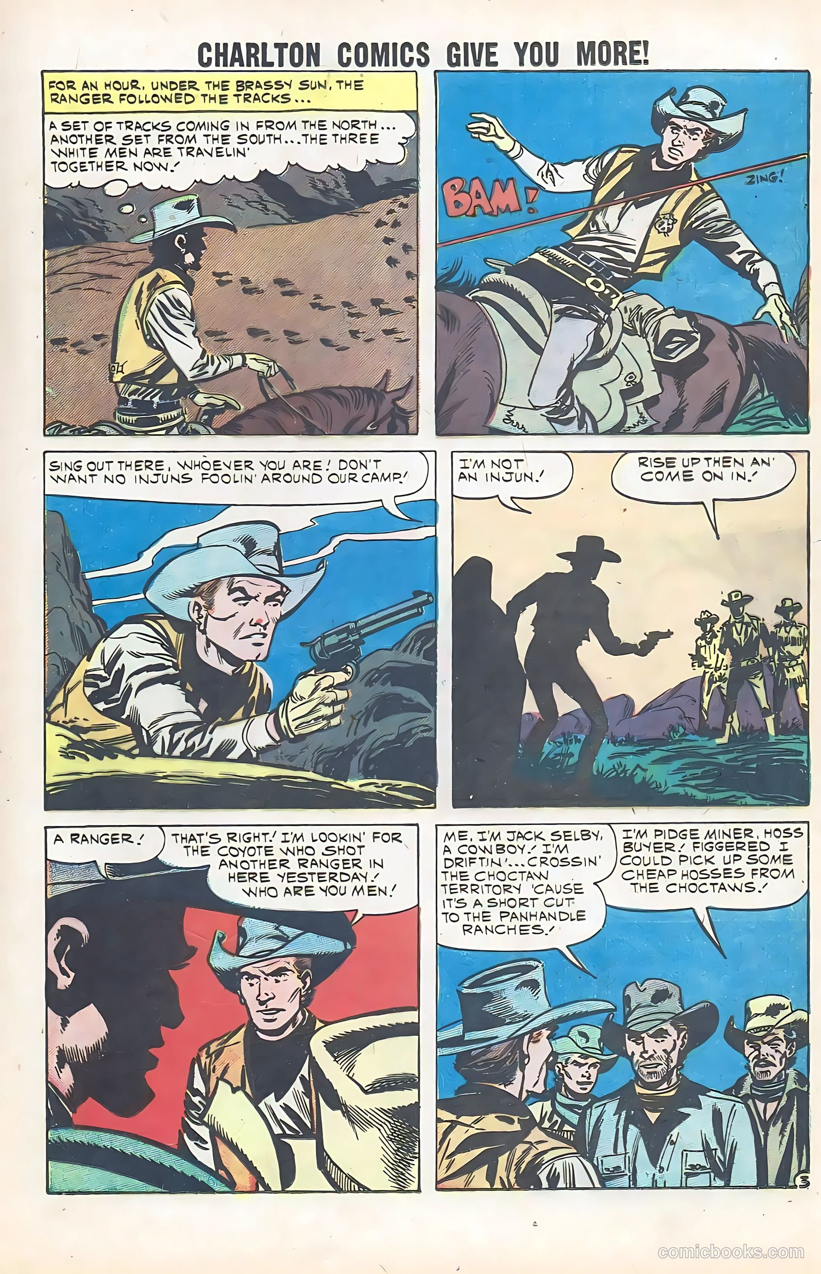 Texas Rangers in Action #24 (1960) — page 17 of 36