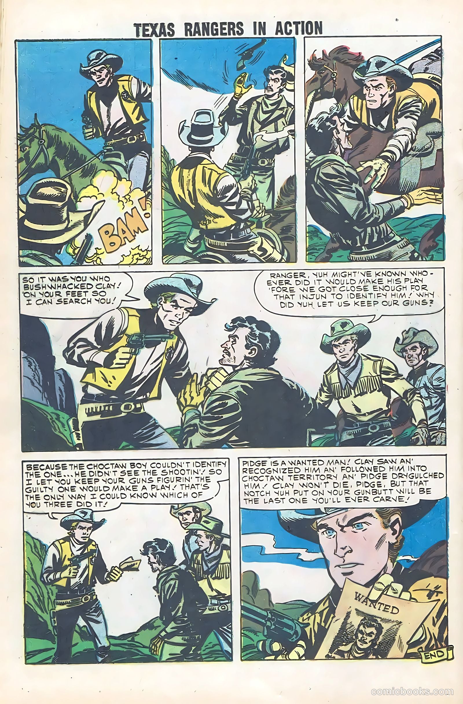 Texas Rangers in Action #24 (1960) — page 20 of 36
