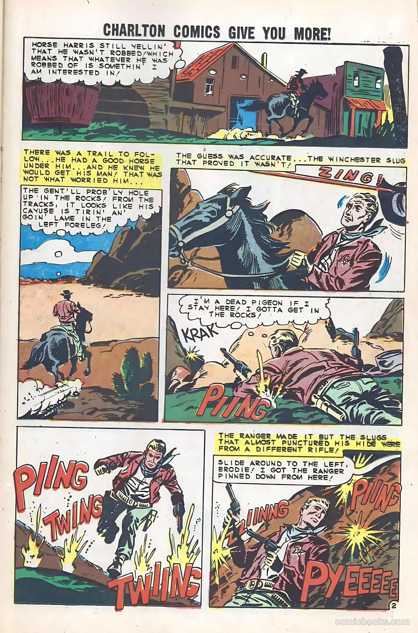 Texas Rangers in Action #24 (1960) — page 23 of 36