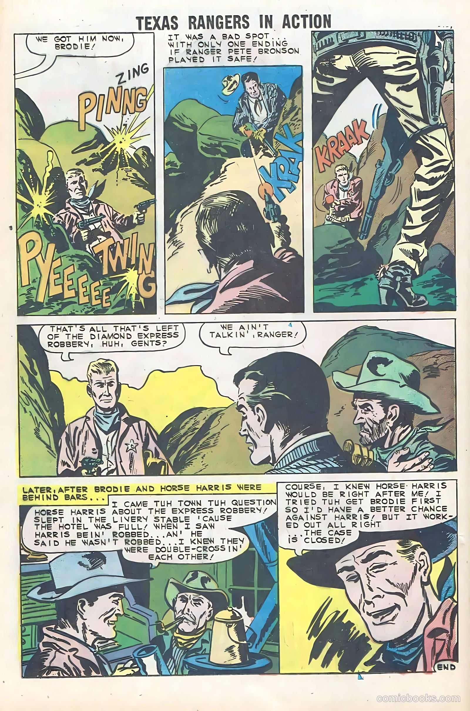Texas Rangers in Action #24 (1960) — page 24 of 36