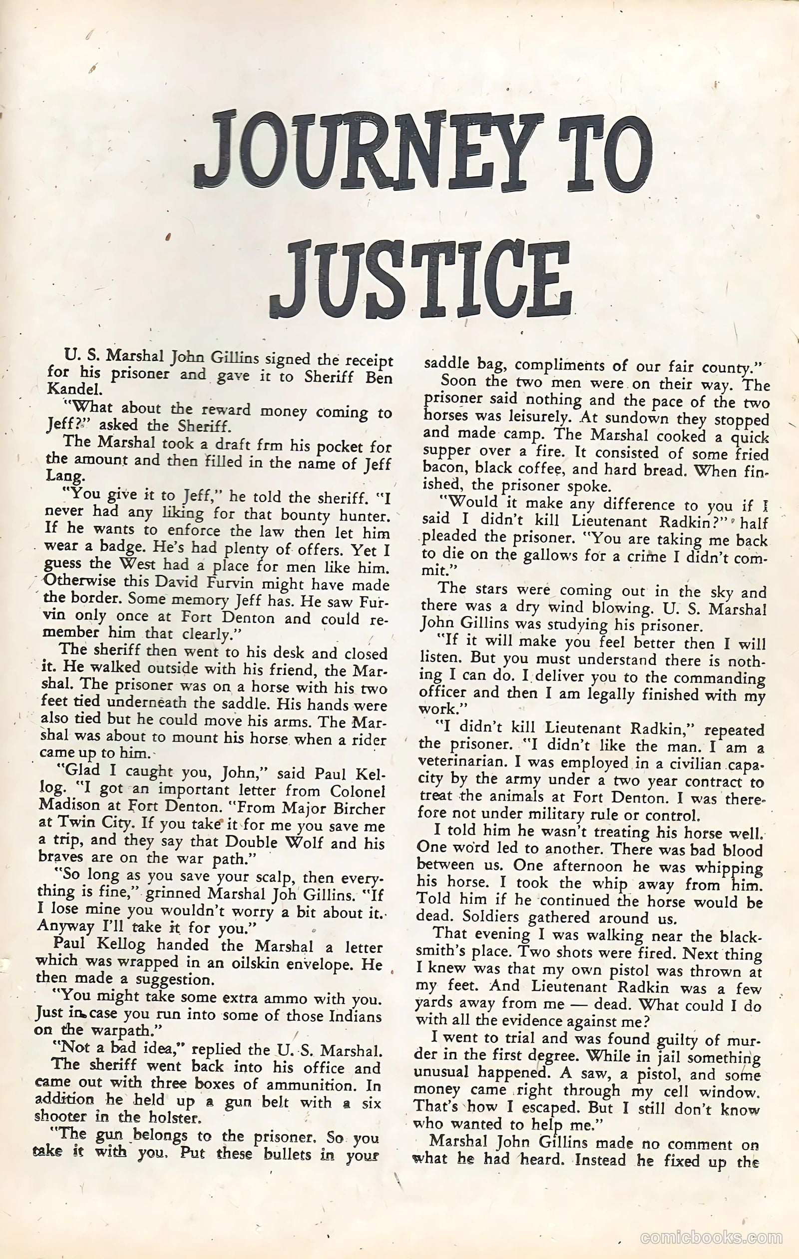 Texas Rangers in Action #24 (1960) — page 25 of 36