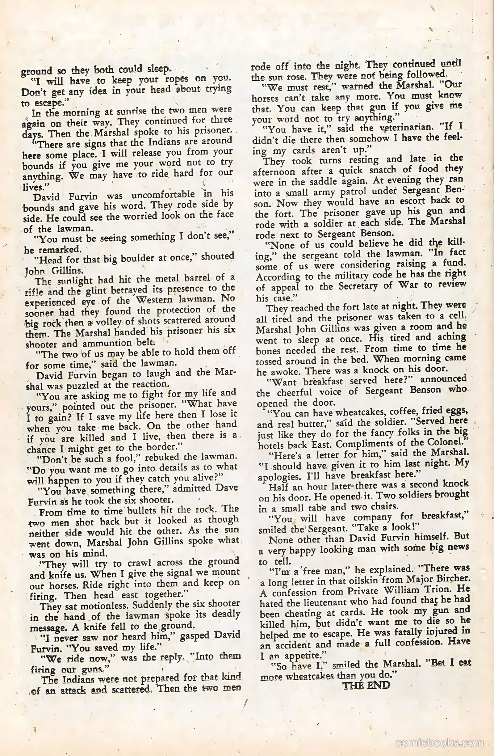Texas Rangers in Action #24 (1960) — page 26 of 36