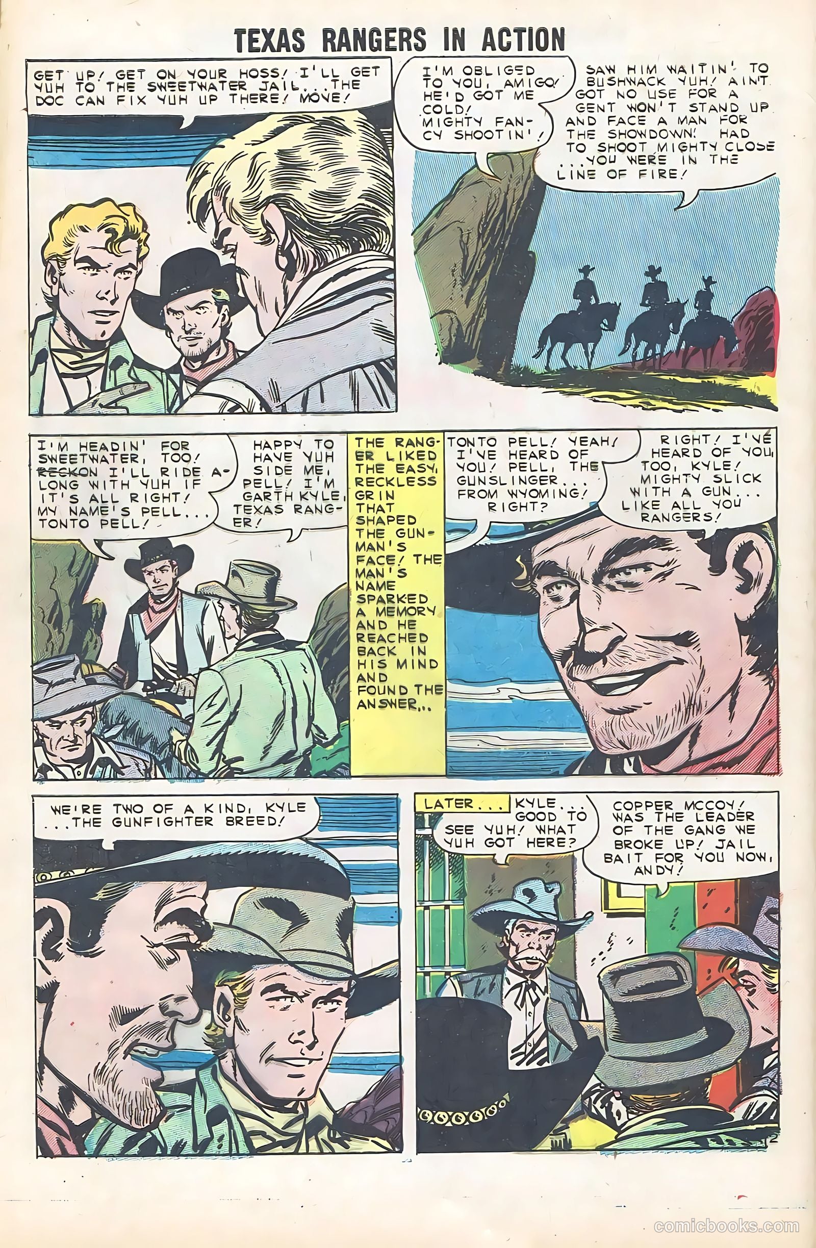 Texas Rangers in Action #24 (1960) — page 28 of 36