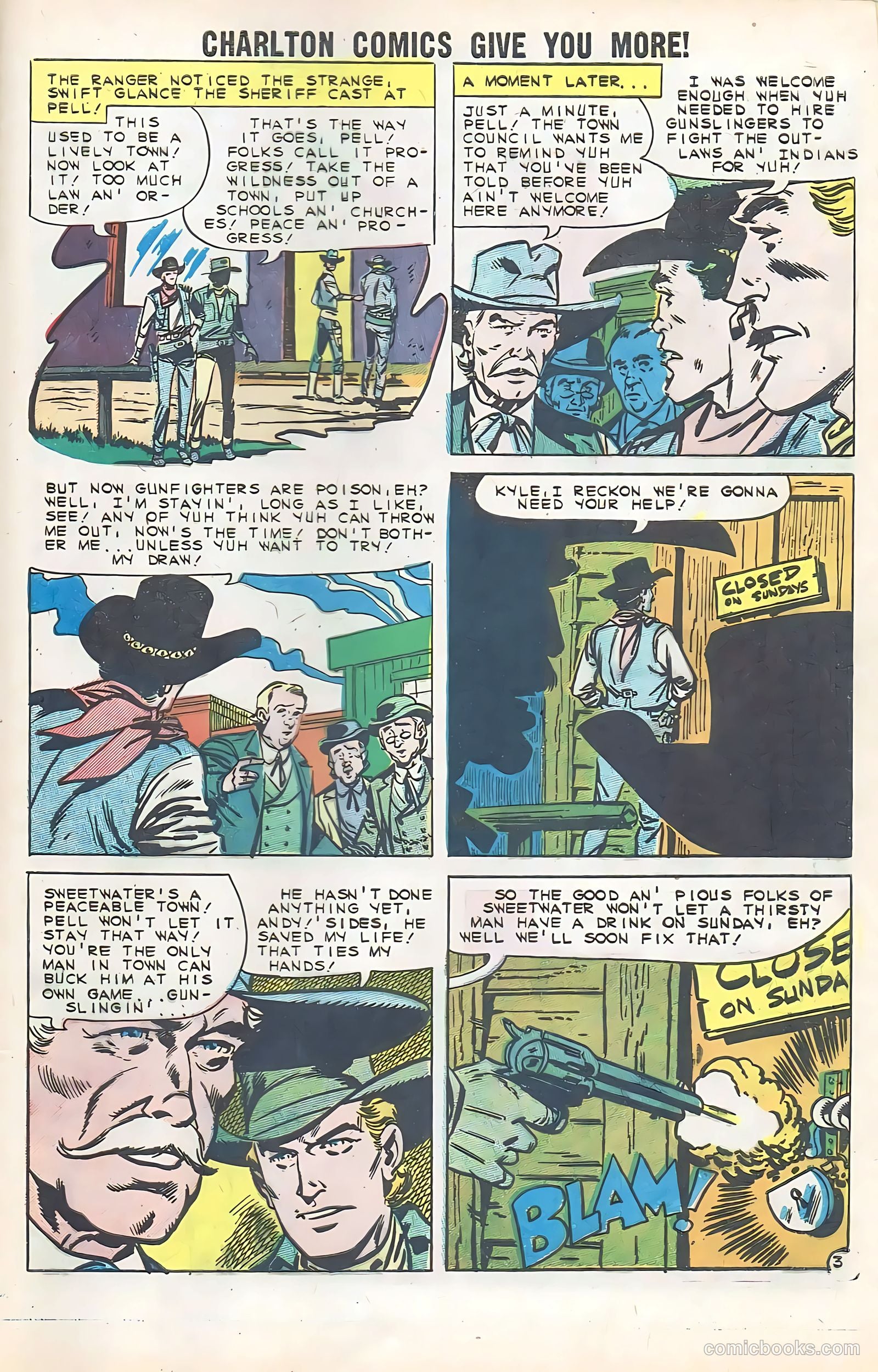 Texas Rangers in Action #24 (1960) — page 29 of 36