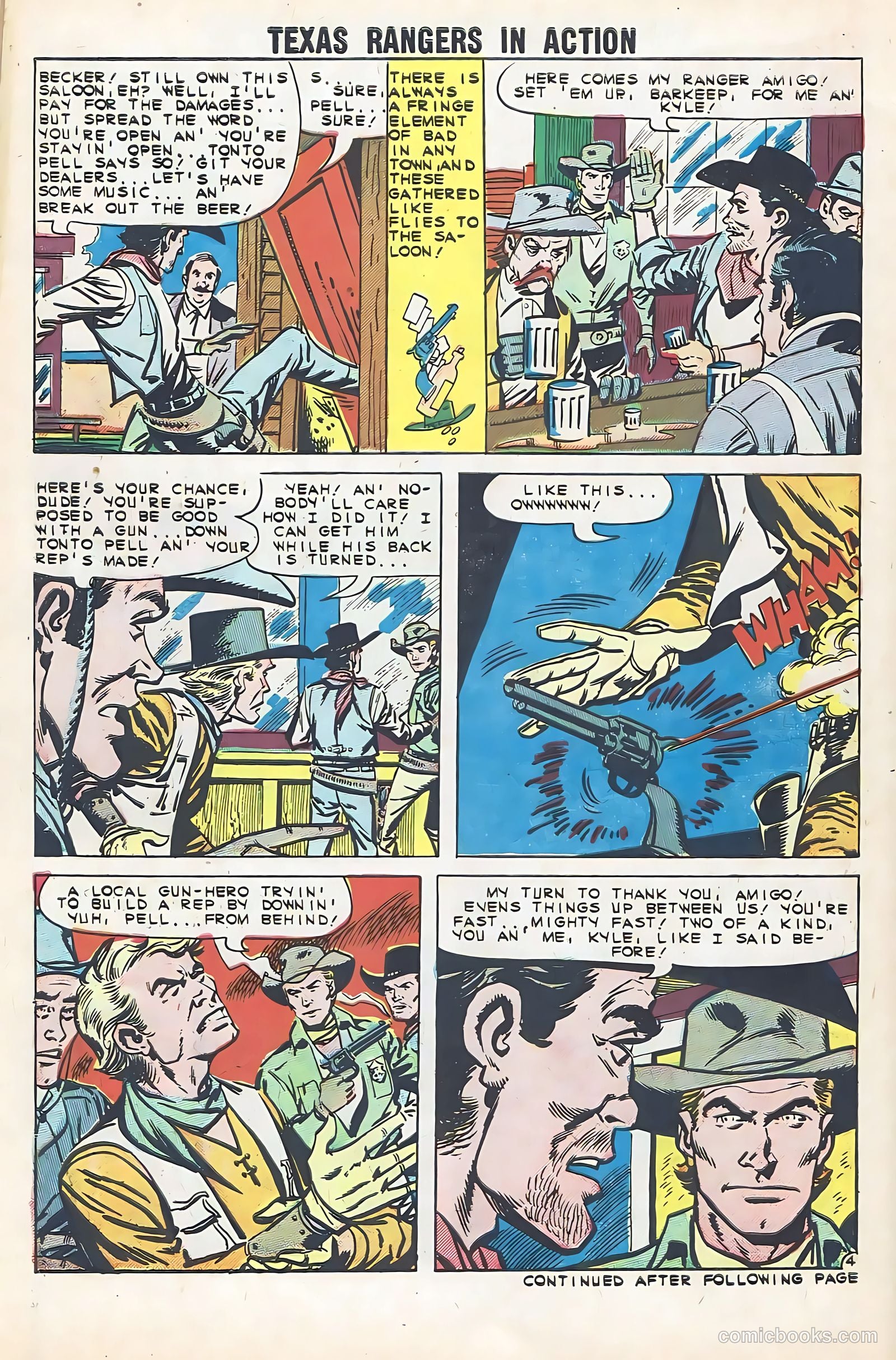 Texas Rangers in Action #24 (1960) — page 30 of 36