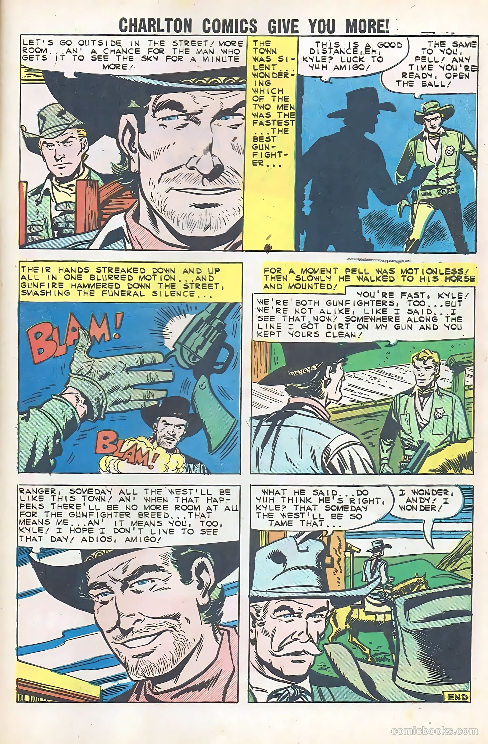 Texas Rangers in Action #24 (1960) — page 33 of 36