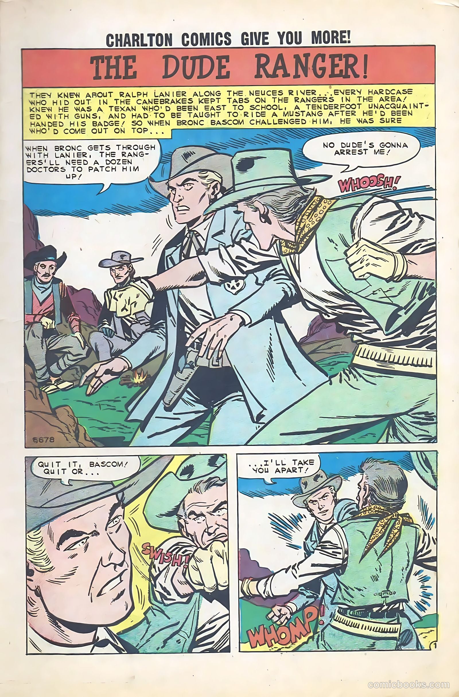 Texas Rangers in Action #25 (1960) — page 3 of 36