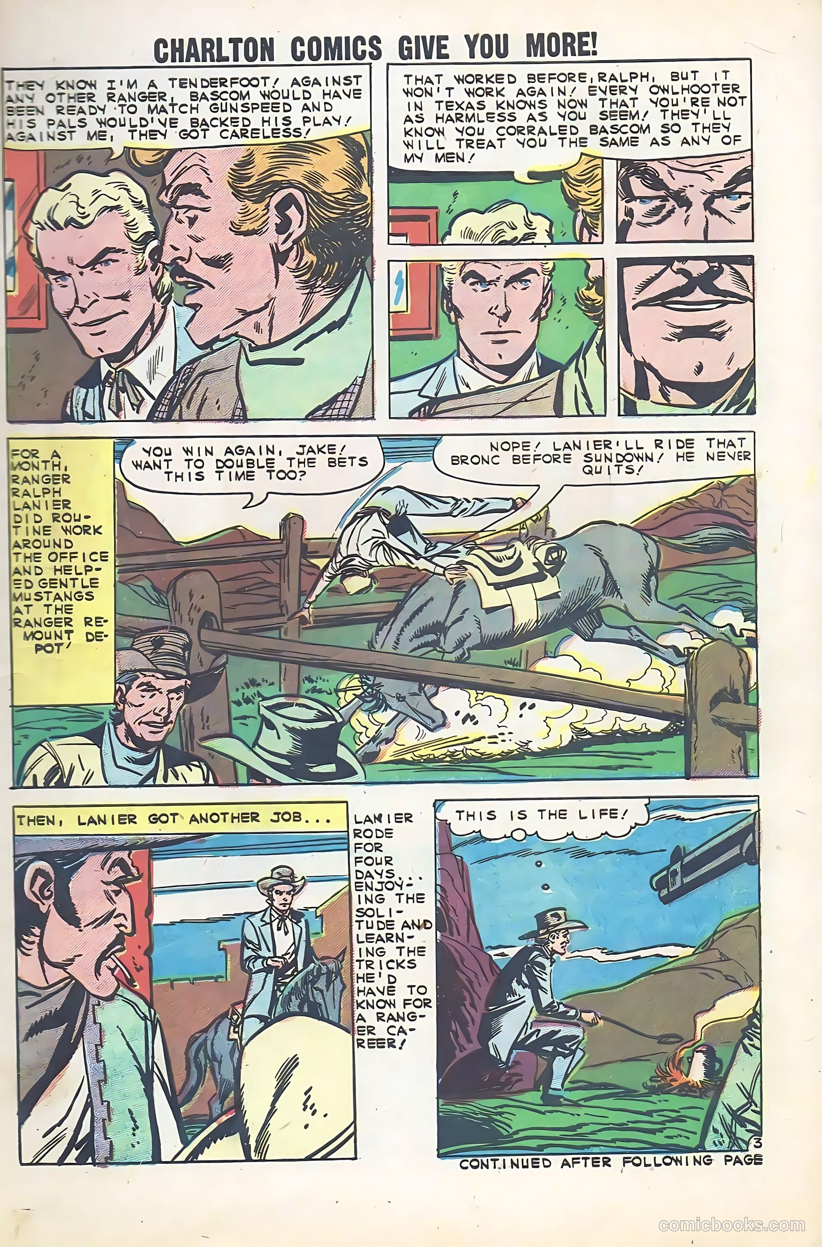 Texas Rangers in Action #25 (1960) — page 5 of 36