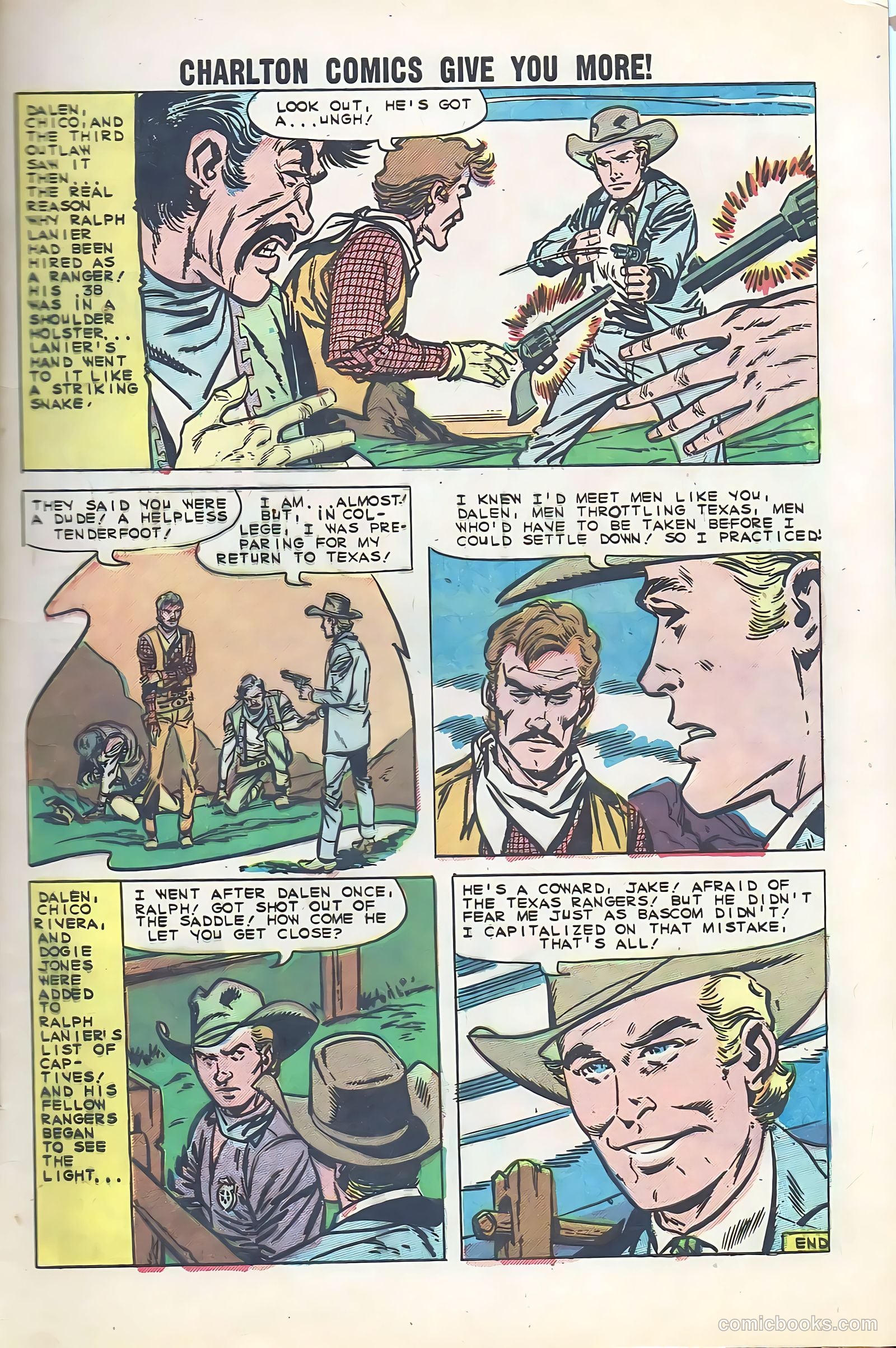 Texas Rangers in Action #25 (1960) — page 9 of 36