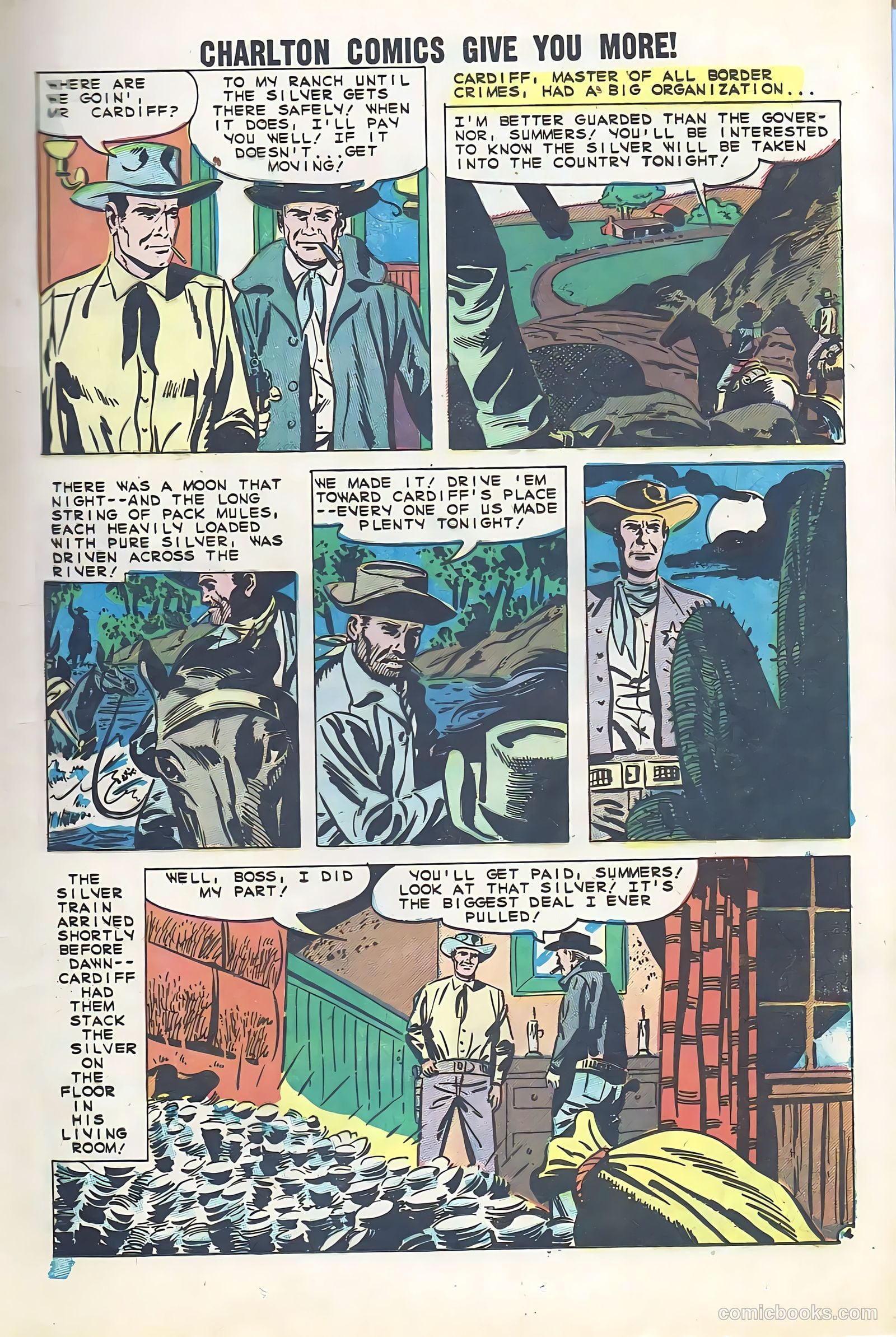 Texas Rangers in Action #25 (1960) — page 13 of 36
