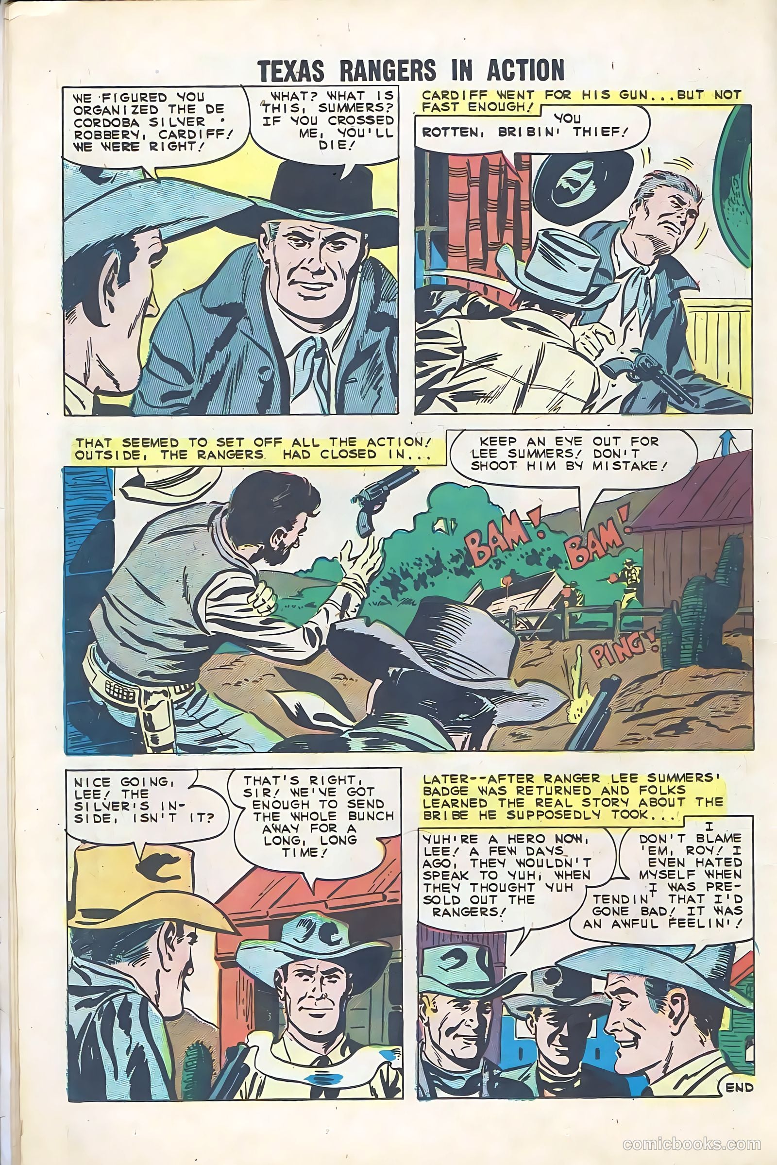 Texas Rangers in Action #25 (1960) — page 14 of 36