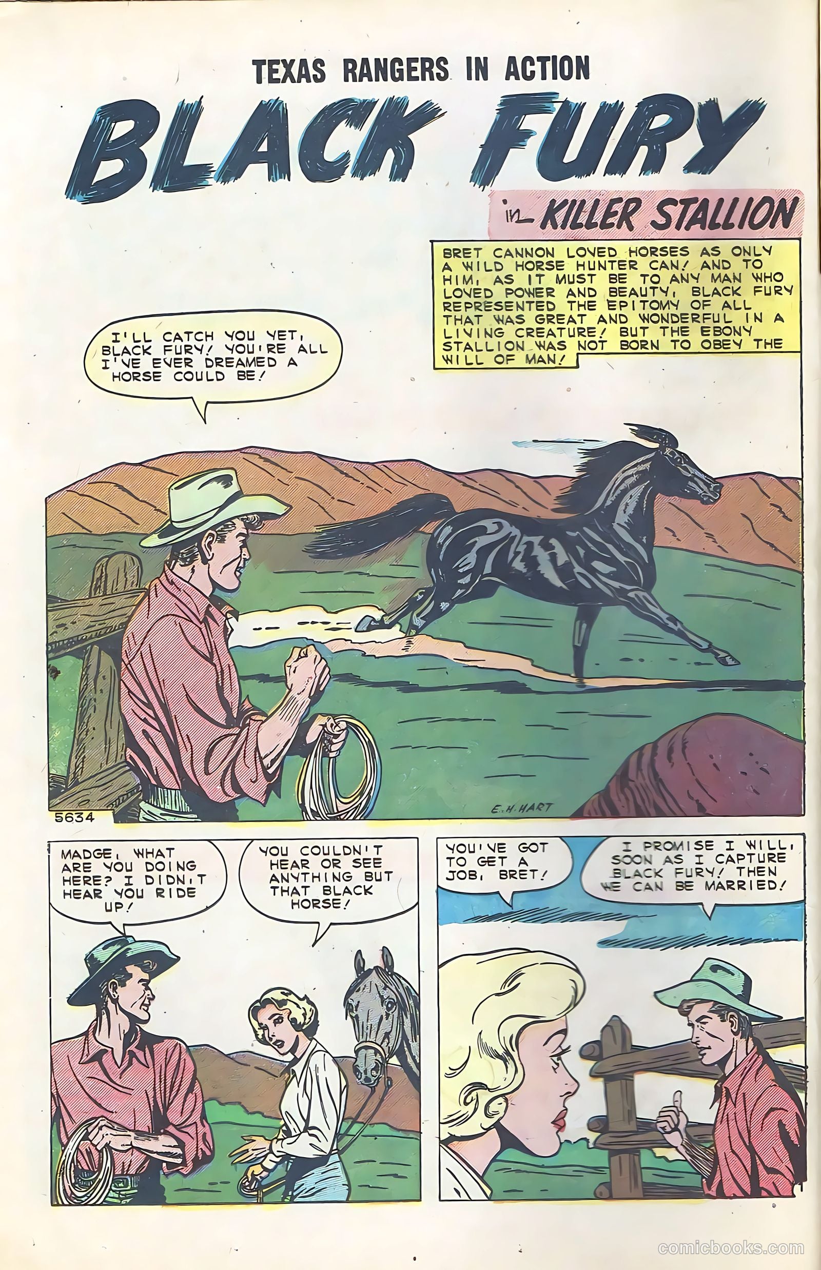 Texas Rangers in Action #25 (1960) — page 16 of 36