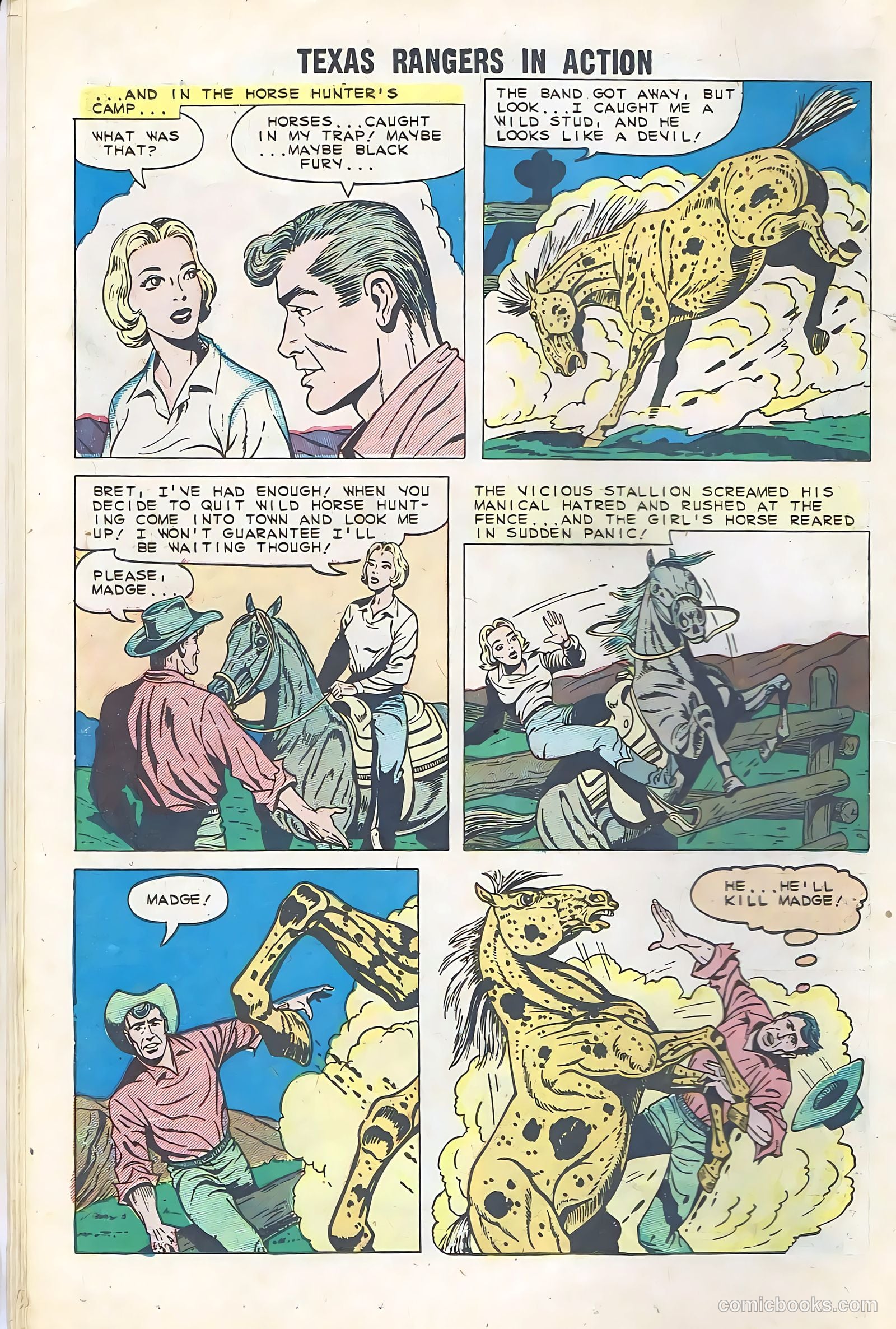 Texas Rangers in Action #25 (1960) — page 18 of 36