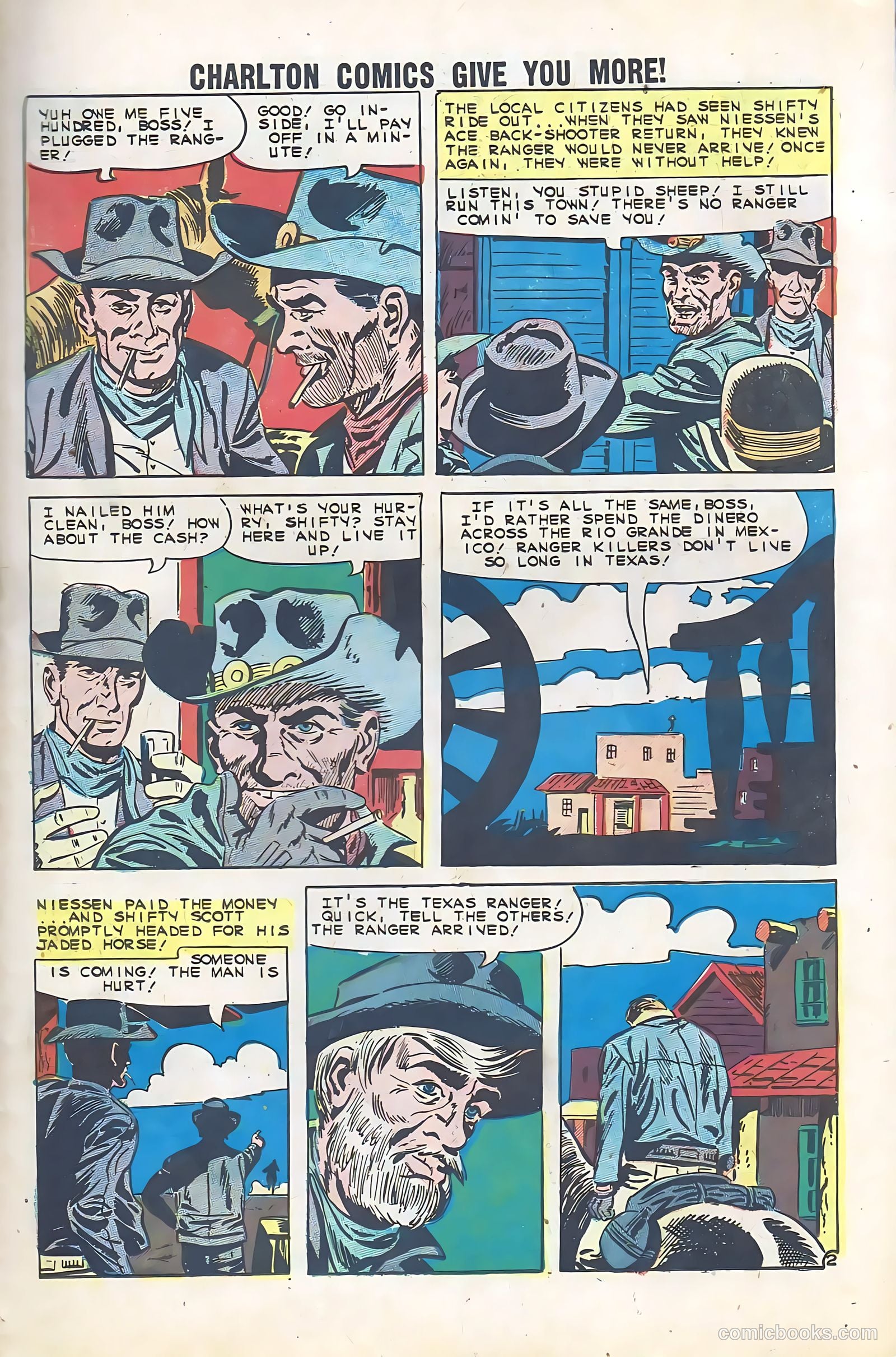 Texas Rangers in Action #25 (1960) — page 23 of 36