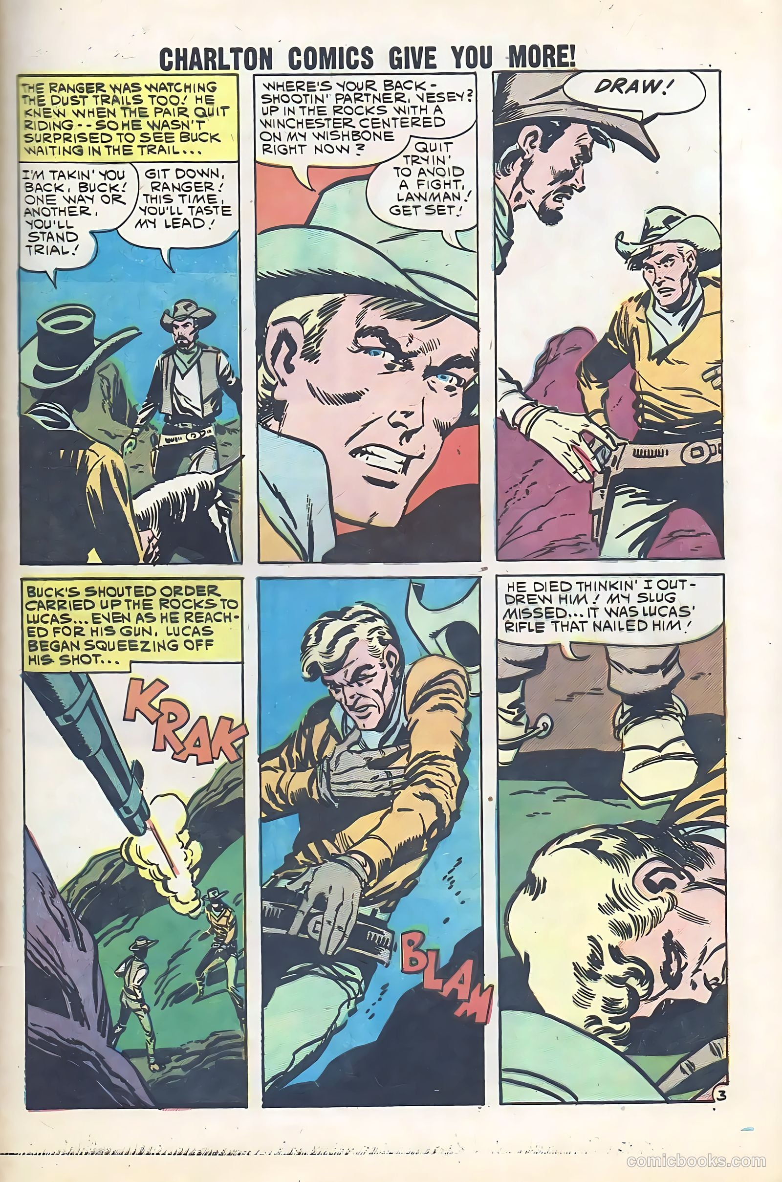 Texas Rangers in Action #25 (1960) — page 29 of 36