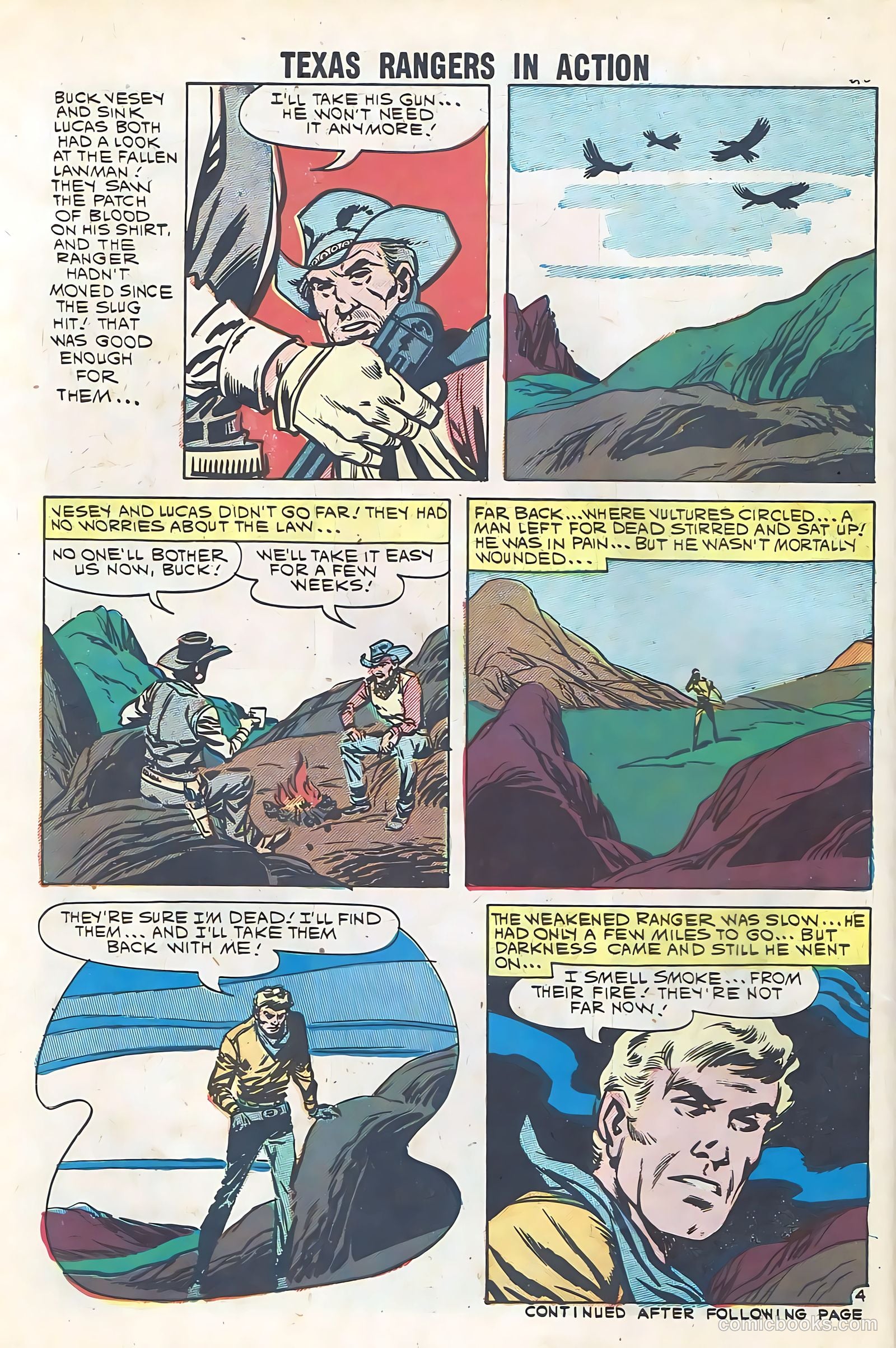 Texas Rangers in Action #25 (1960) — page 30 of 36