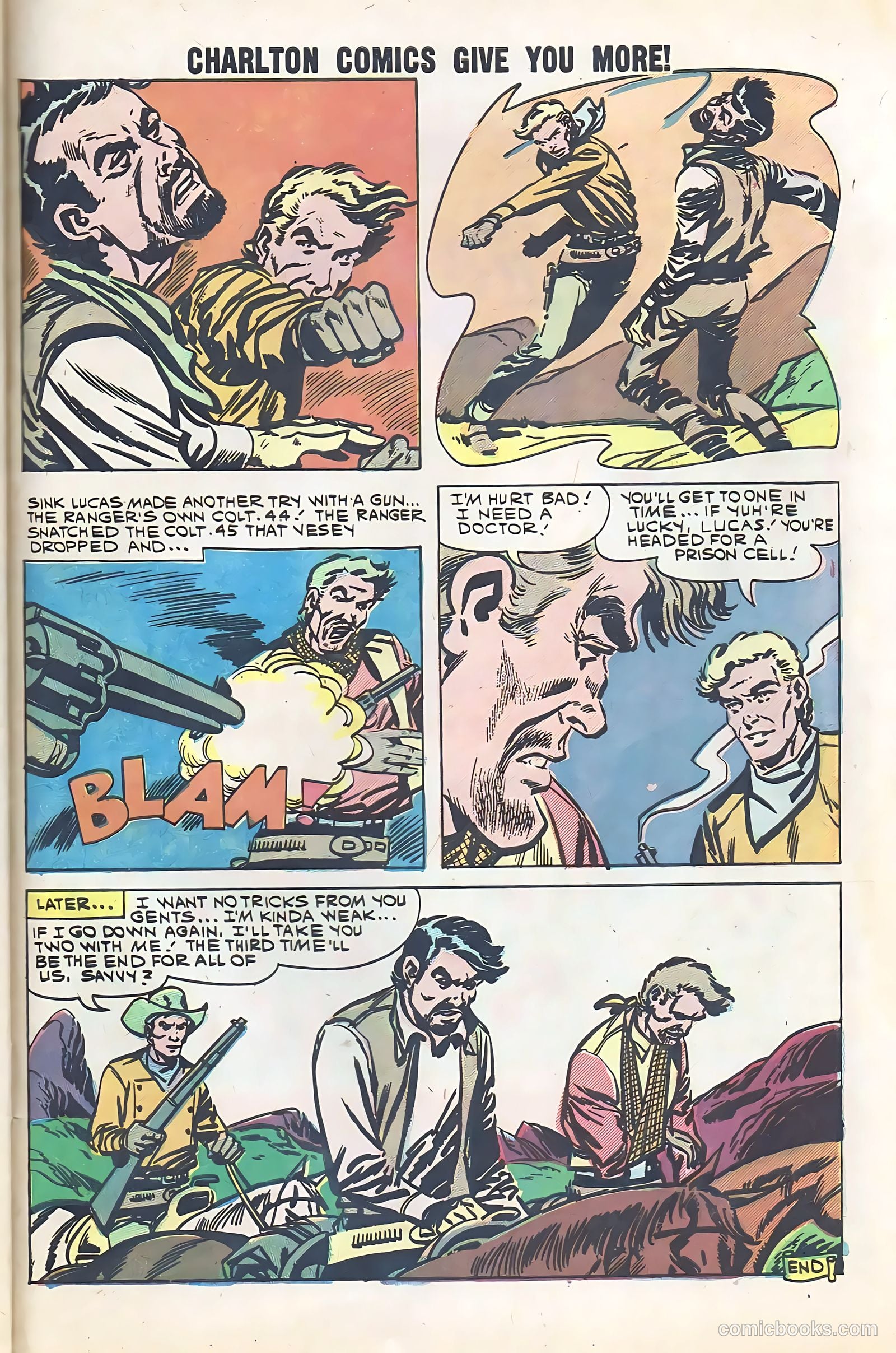 Texas Rangers in Action #25 (1960) — page 33 of 36
