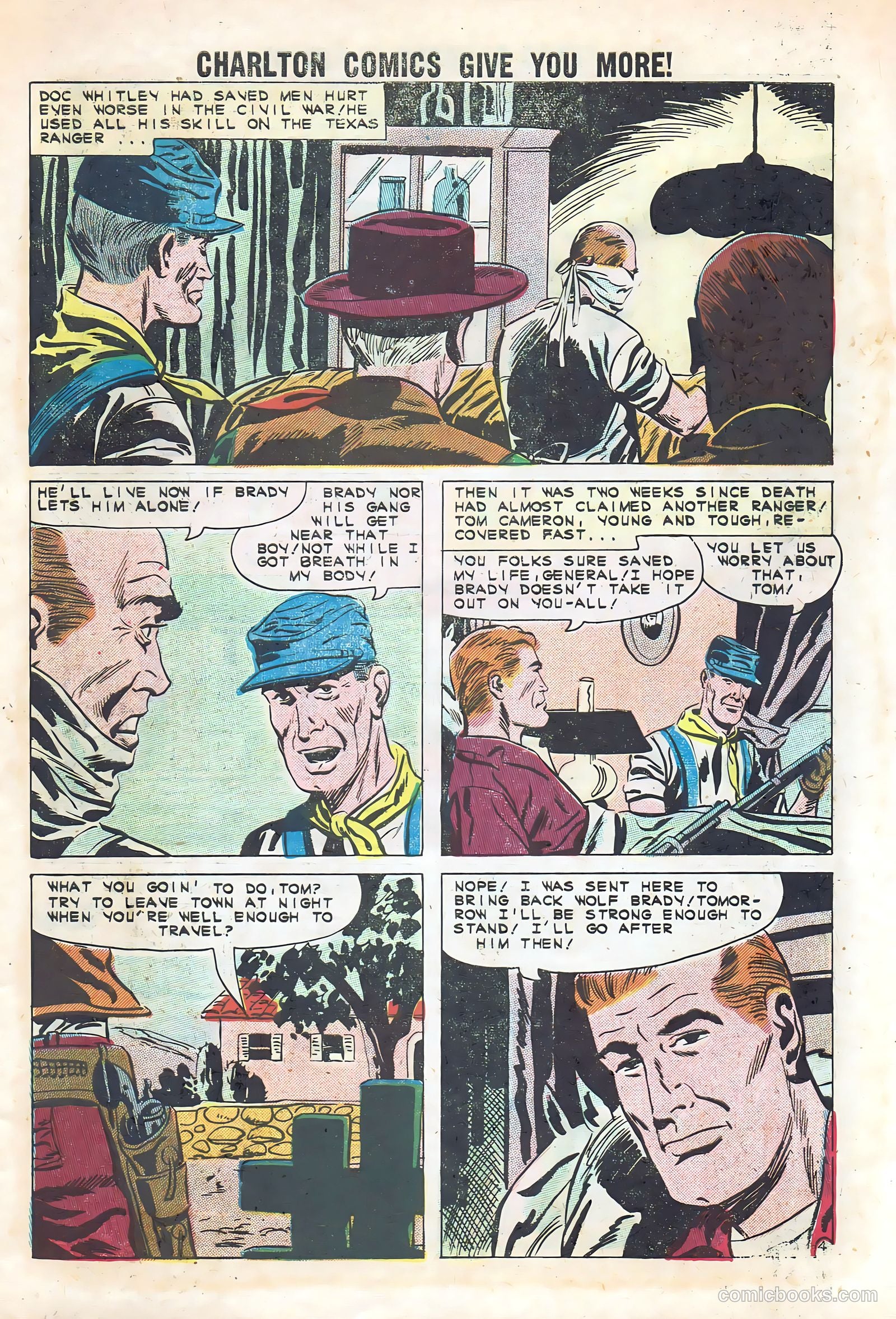 Texas Rangers in Action #28 (1961) — page 7 of 36