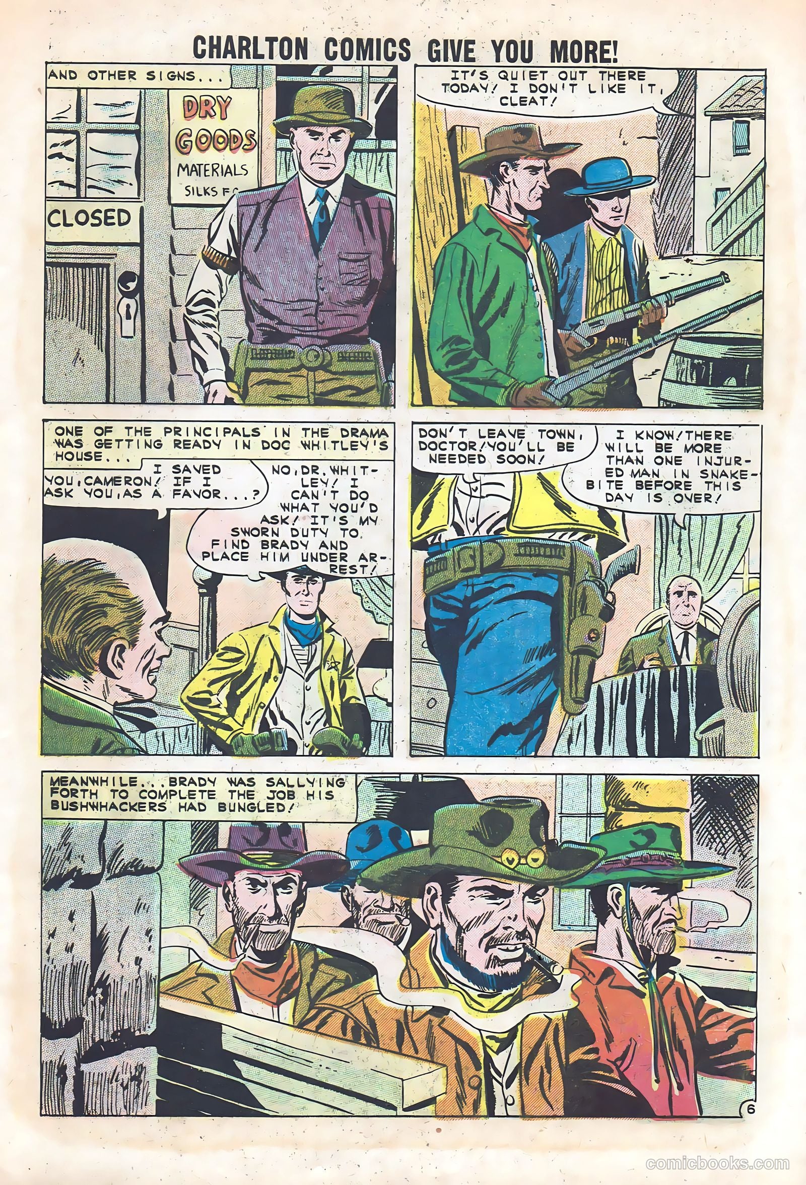 Texas Rangers in Action #28 (1961) — page 9 of 36