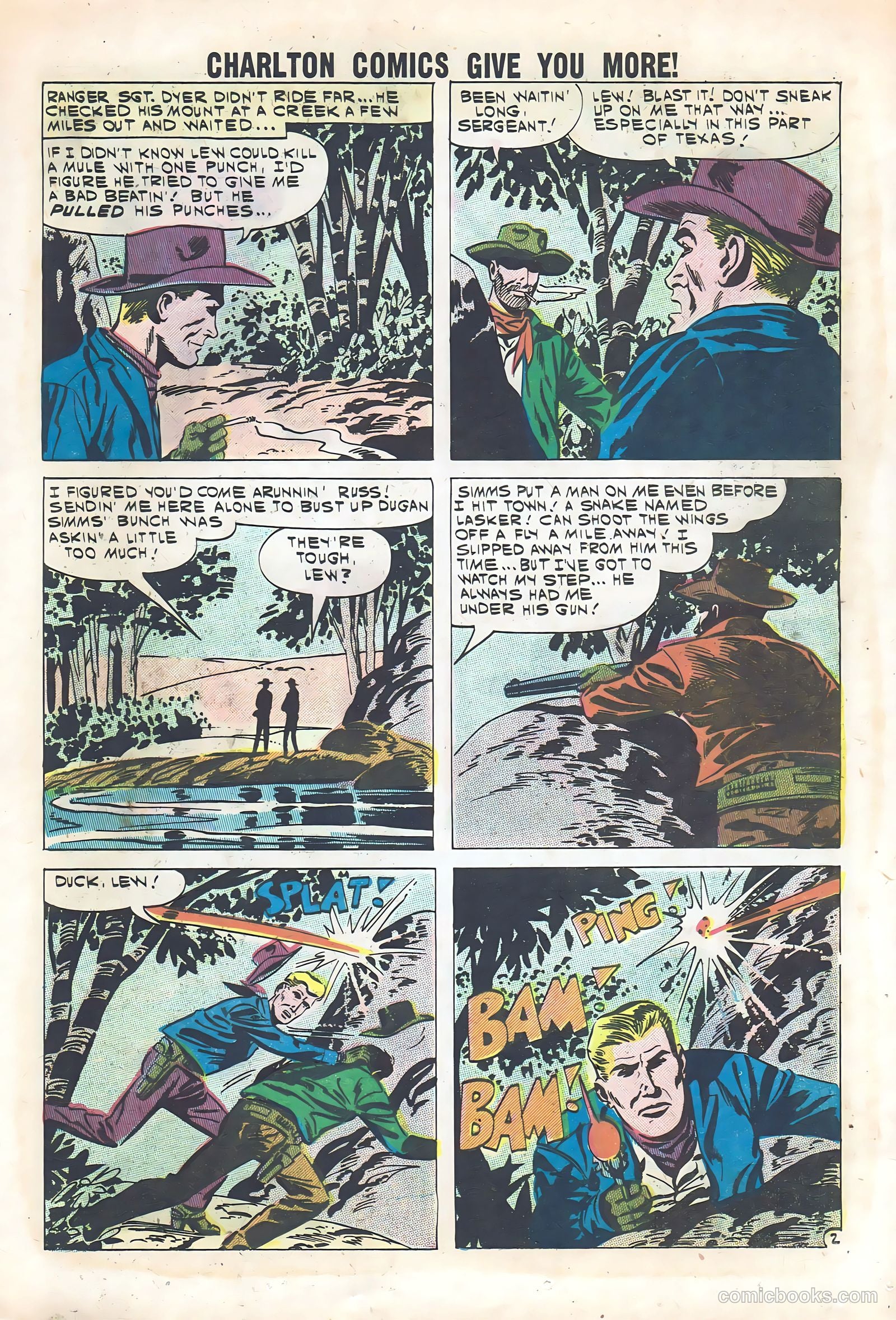 Texas Rangers in Action #28 (1961) — page 13 of 36