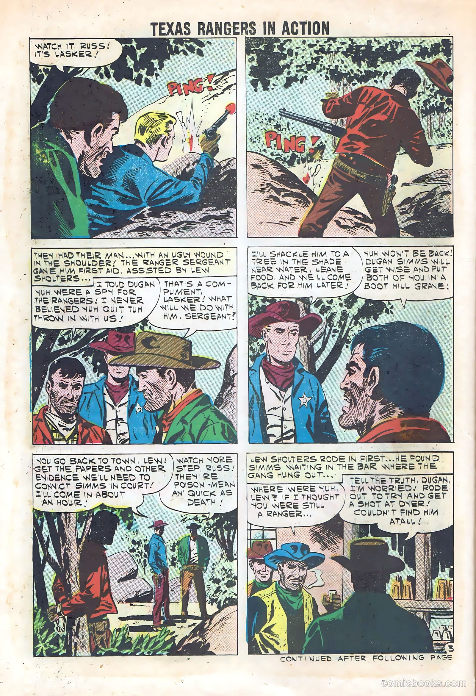 Texas Rangers in Action #28 (1961) — page 14 of 36