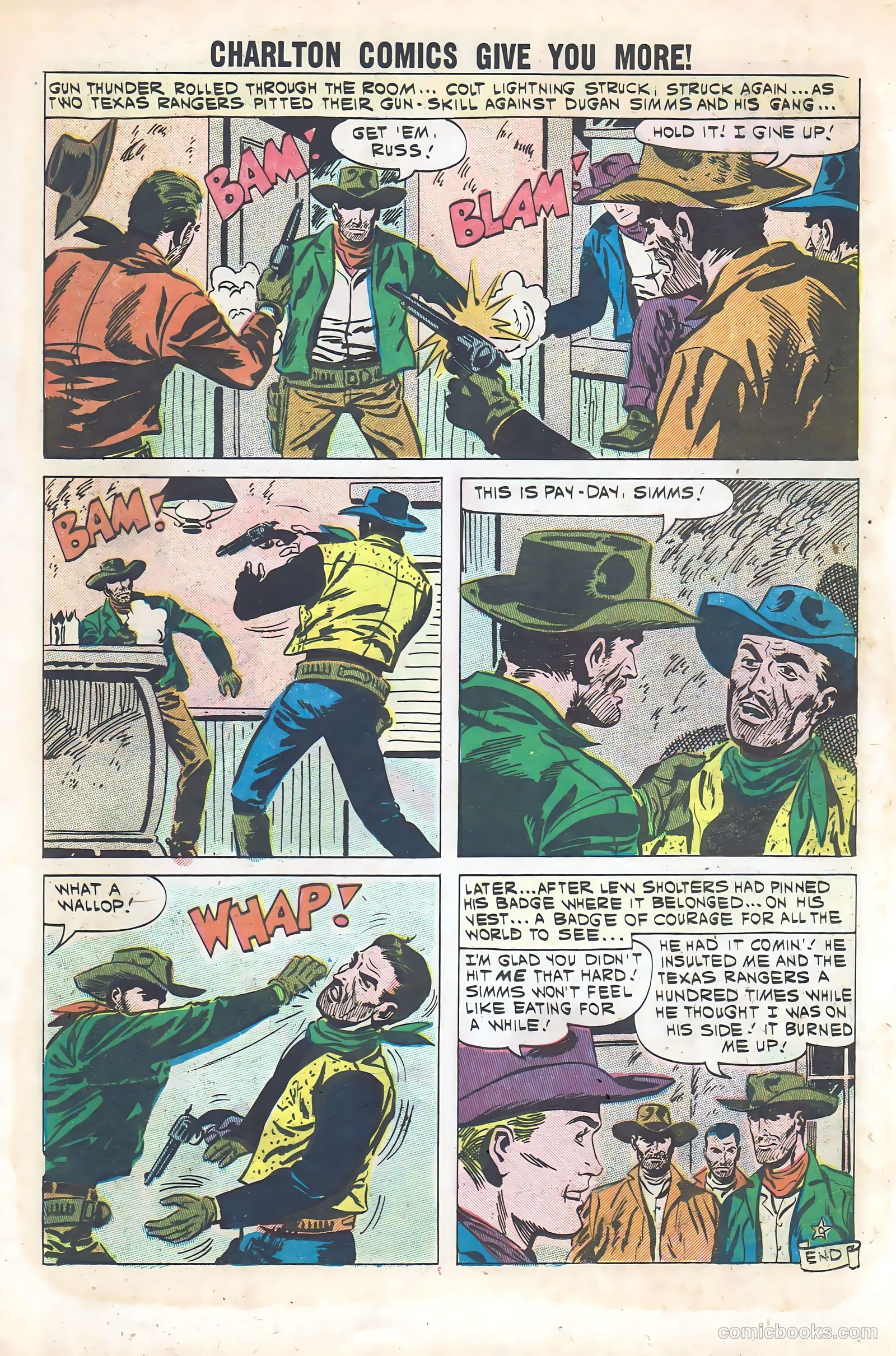 Texas Rangers in Action #28 (1961) — page 17 of 36