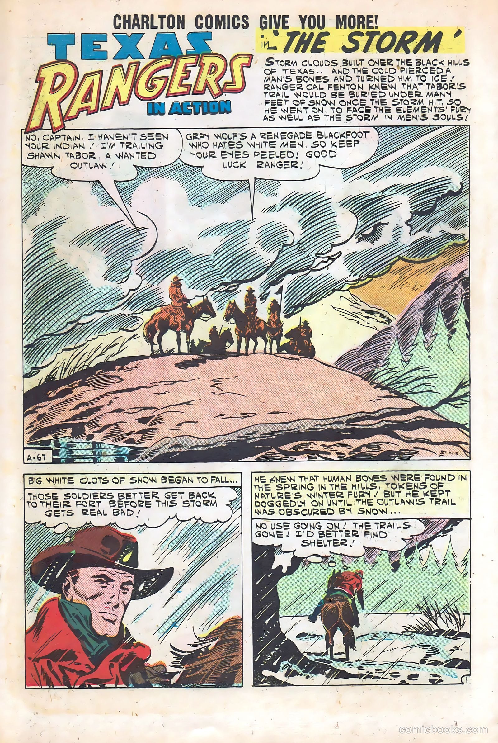 Texas Rangers in Action #28 (1961) — page 19 of 36