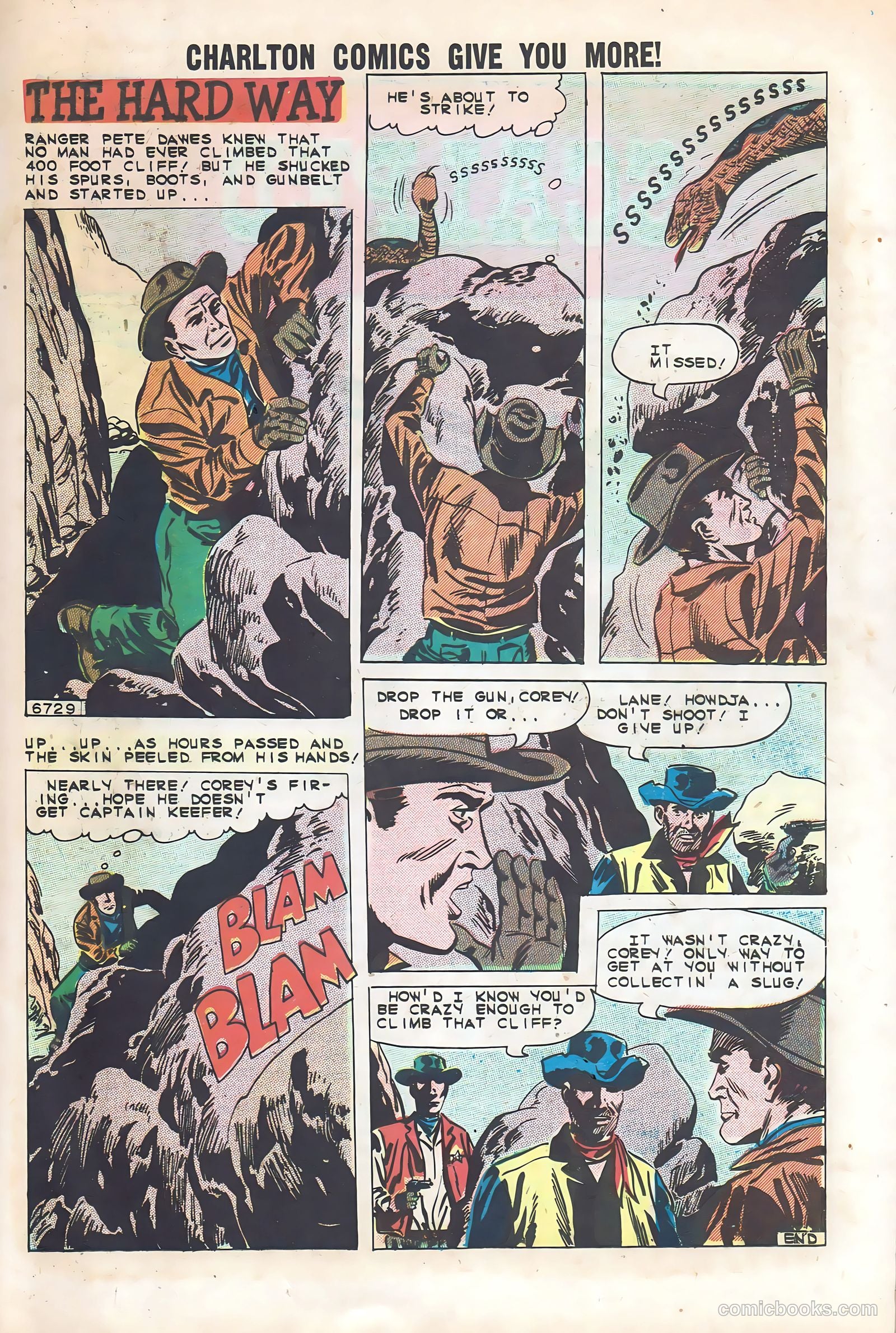 Texas Rangers in Action #28 (1961) — page 25 of 36
