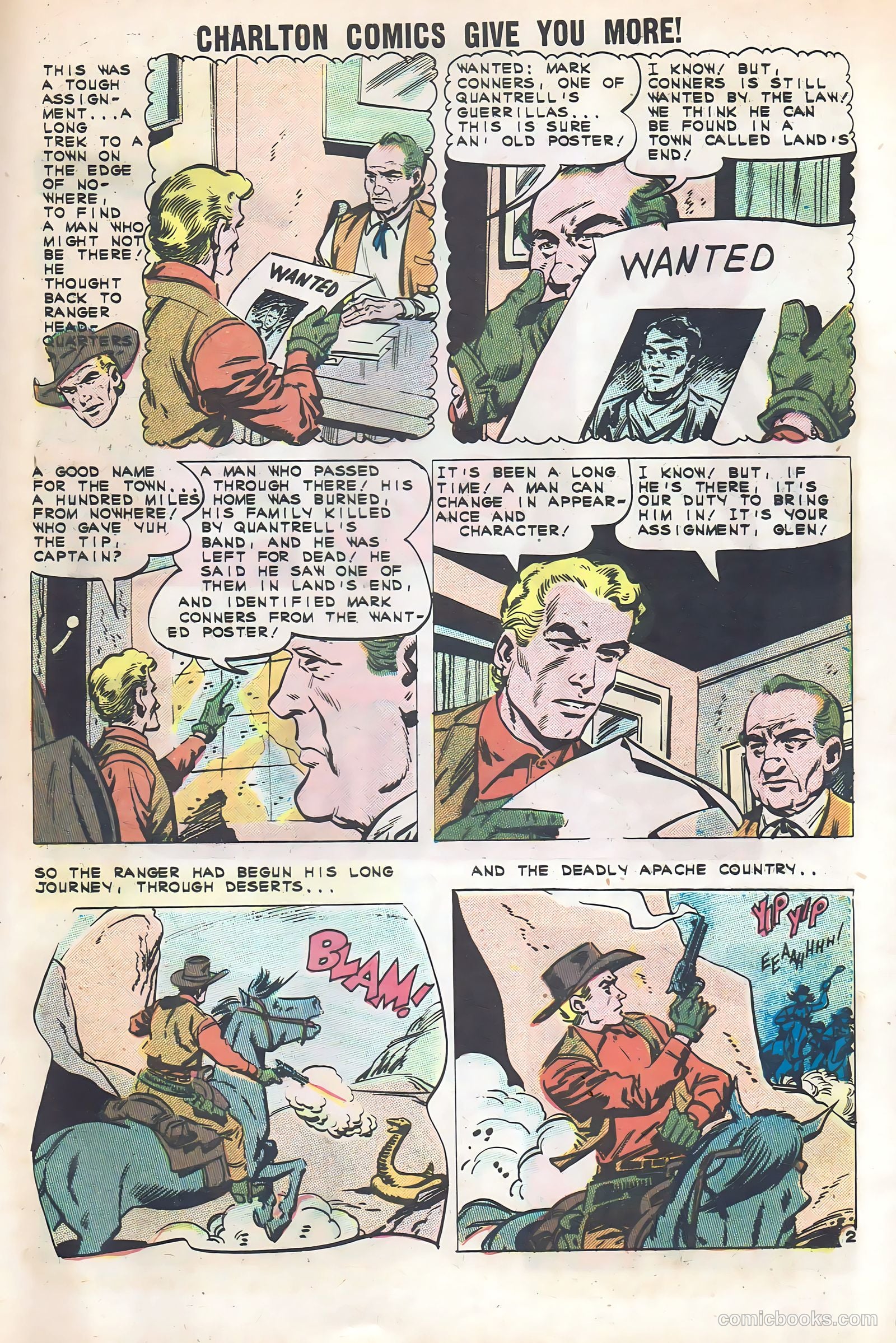 Texas Rangers in Action #28 (1961) — page 29 of 36