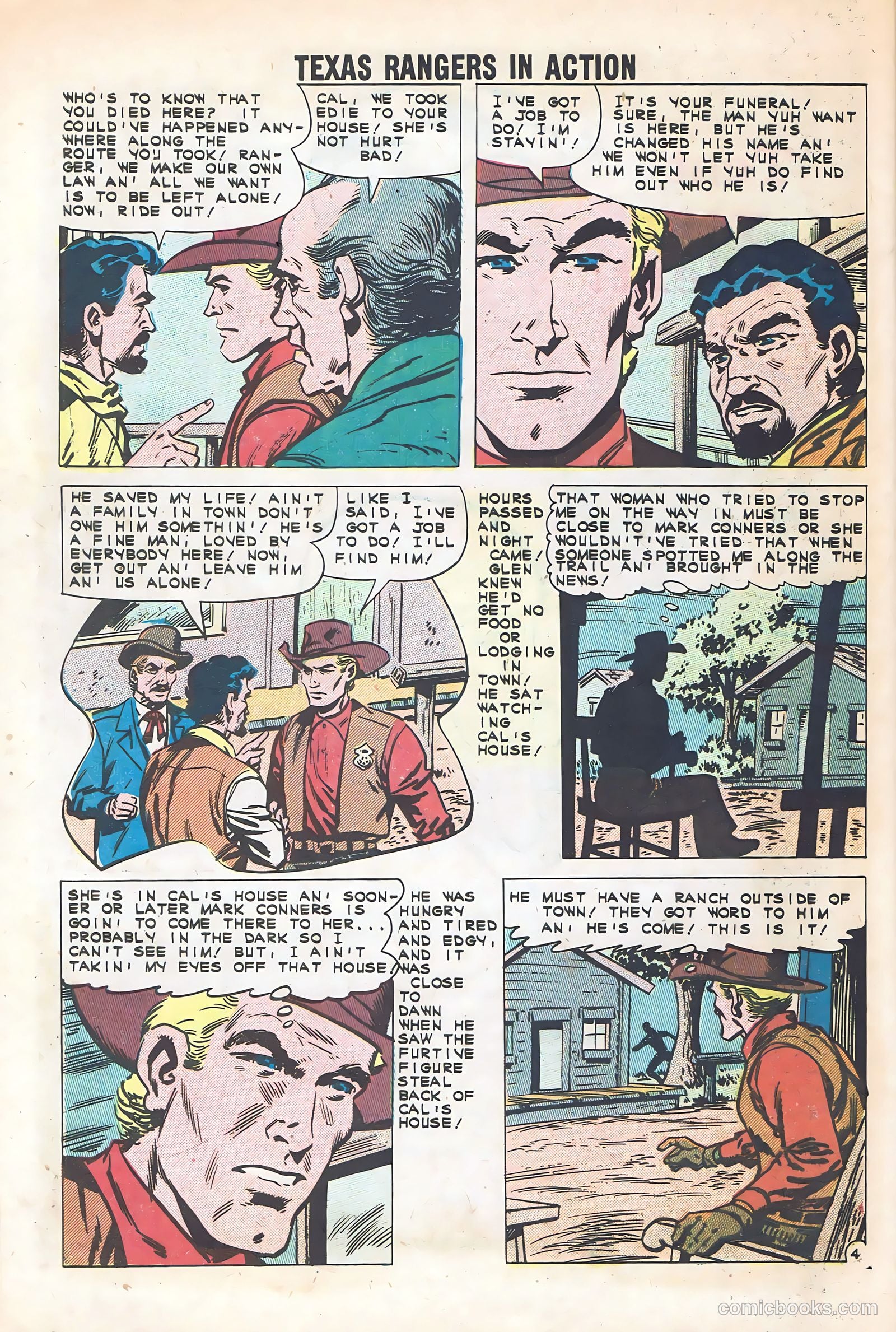 Texas Rangers in Action #28 (1961) — page 32 of 36