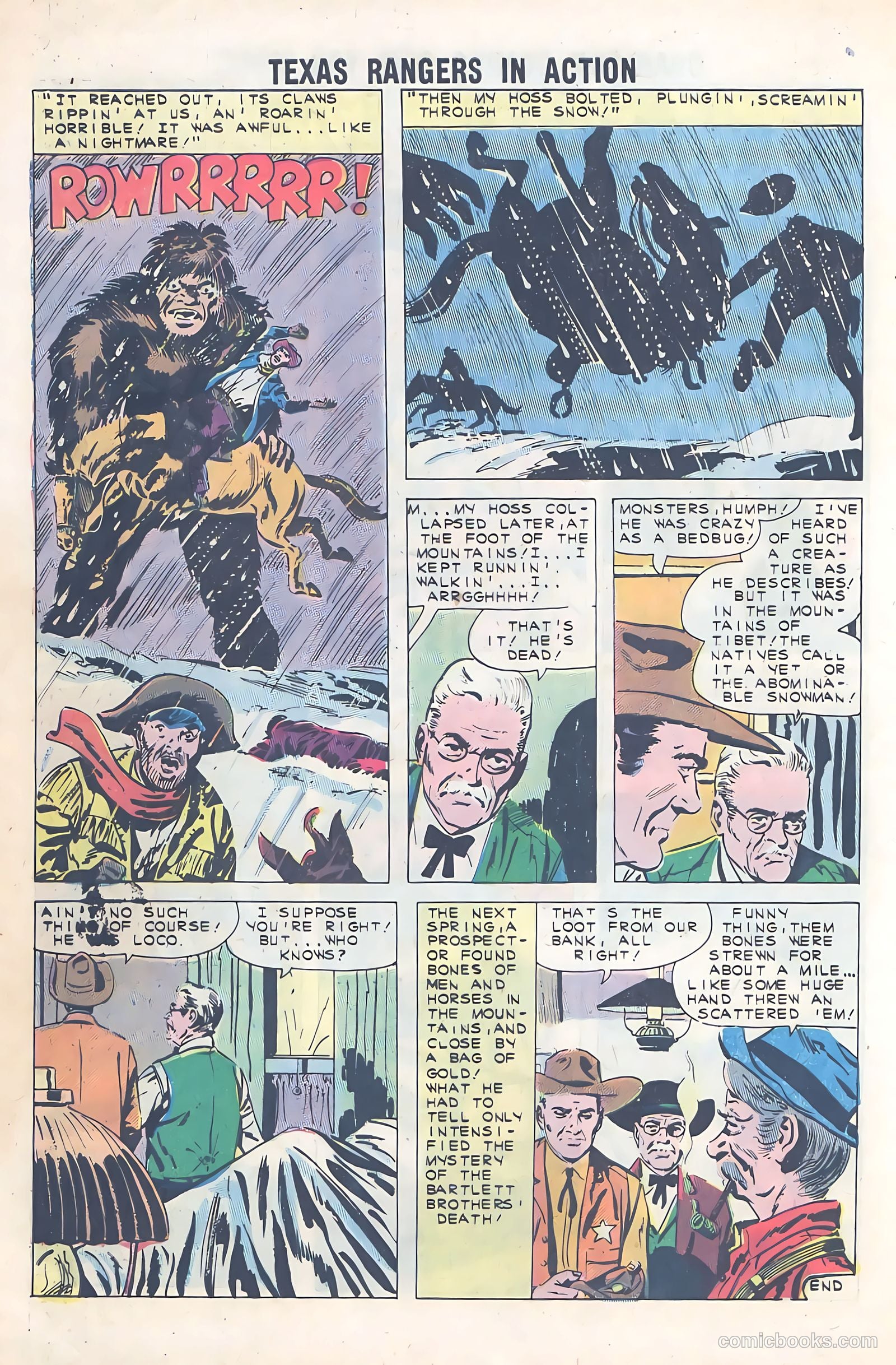 Texas Rangers in Action #29 (1961) — page 8 of 36