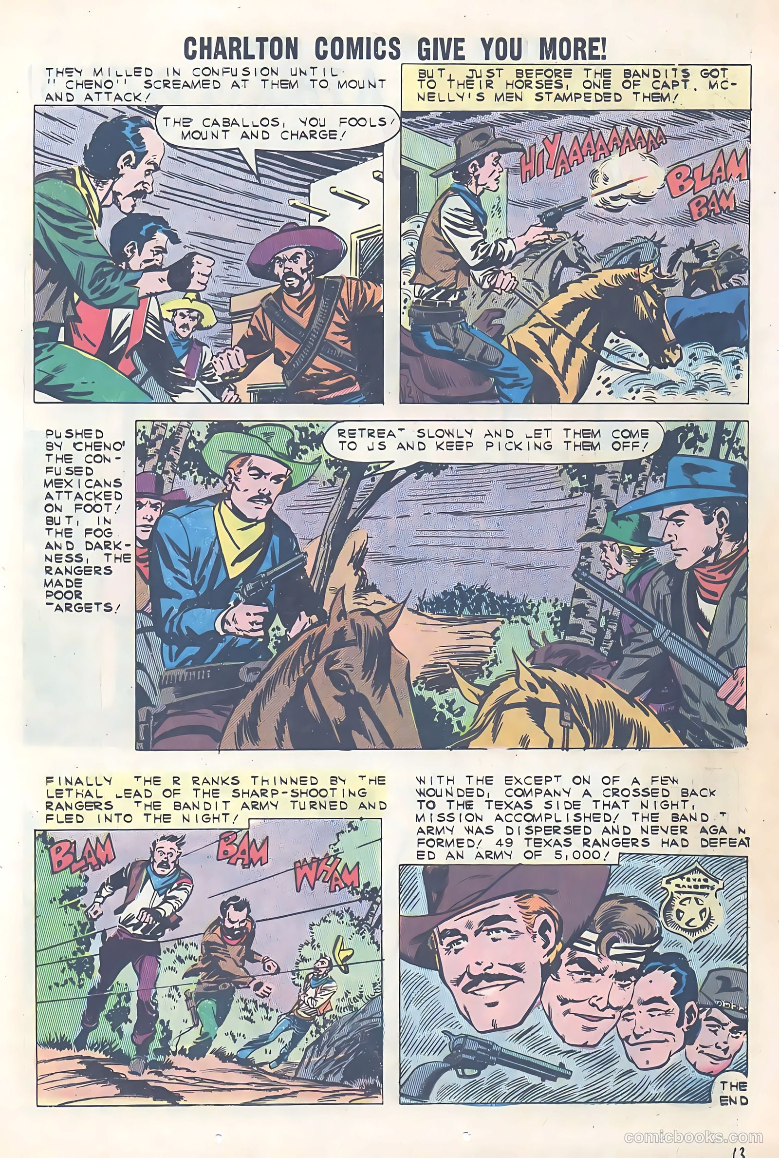 Texas Rangers in Action #29 (1961) — page 13 of 36