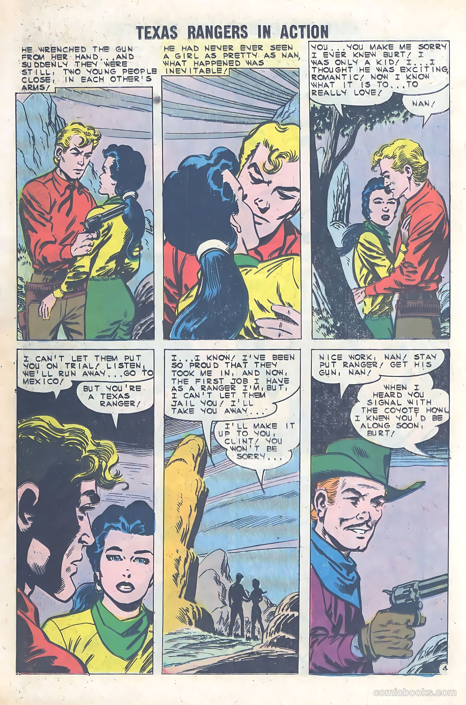 Texas Rangers in Action #29 (1961) — page 18 of 36