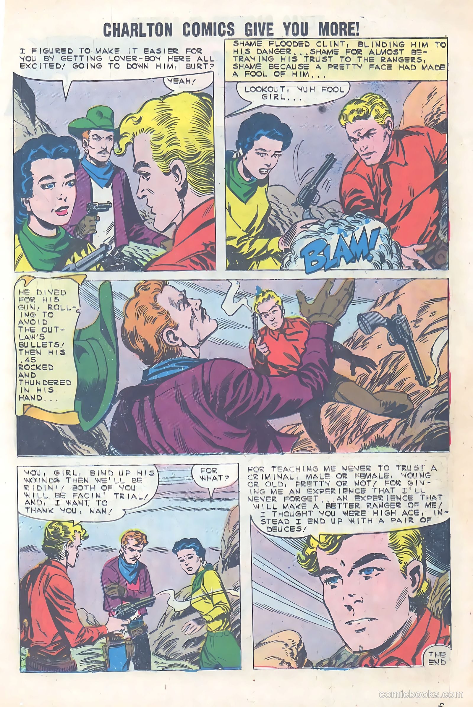 Texas Rangers in Action #29 (1961) — page 19 of 36