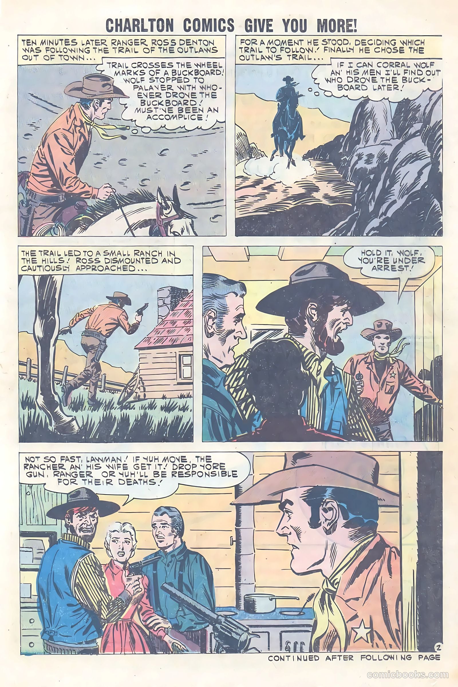 Texas Rangers in Action #29 (1961) — page 21 of 36