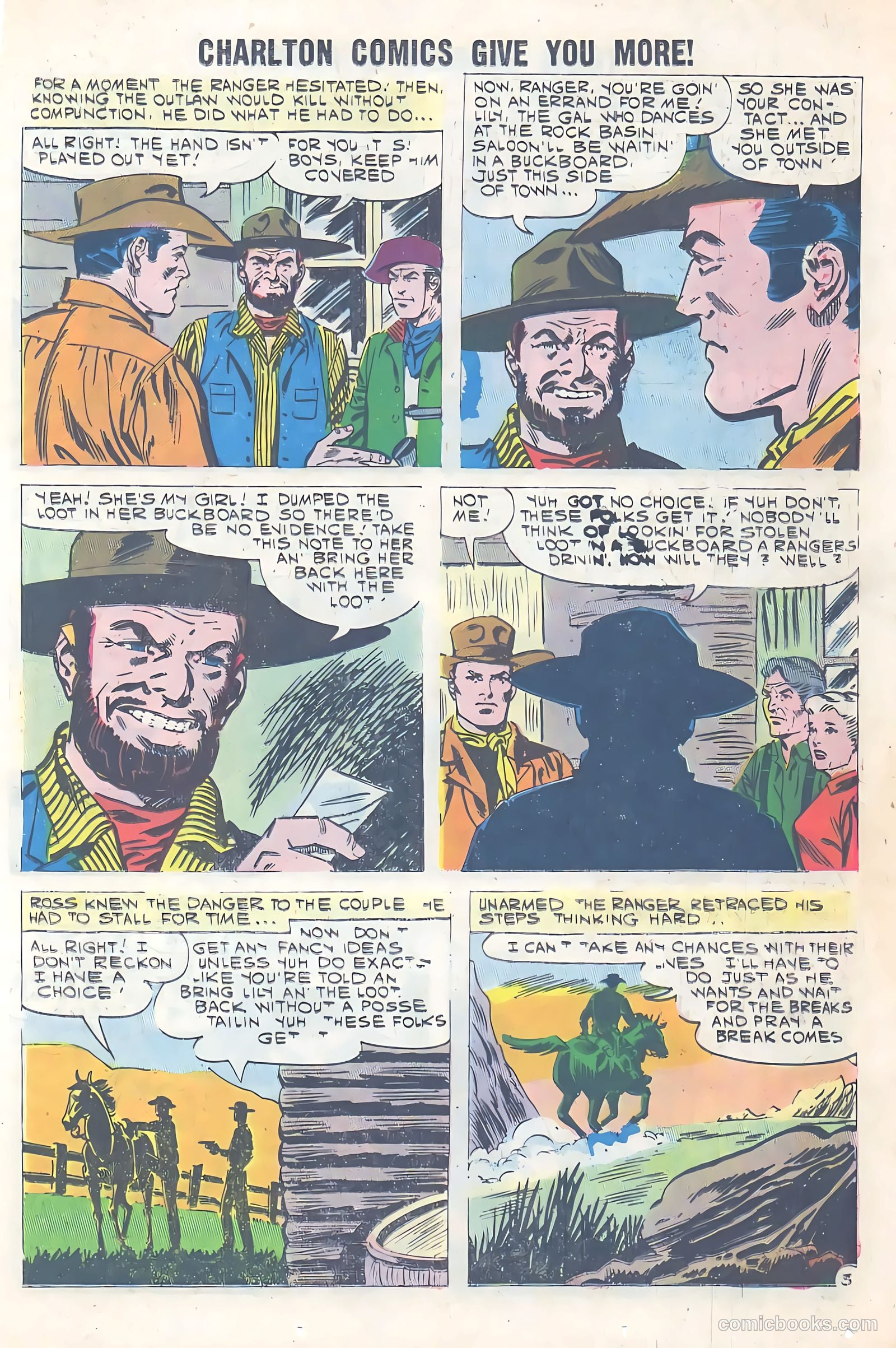 Texas Rangers in Action #29 (1961) — page 23 of 36