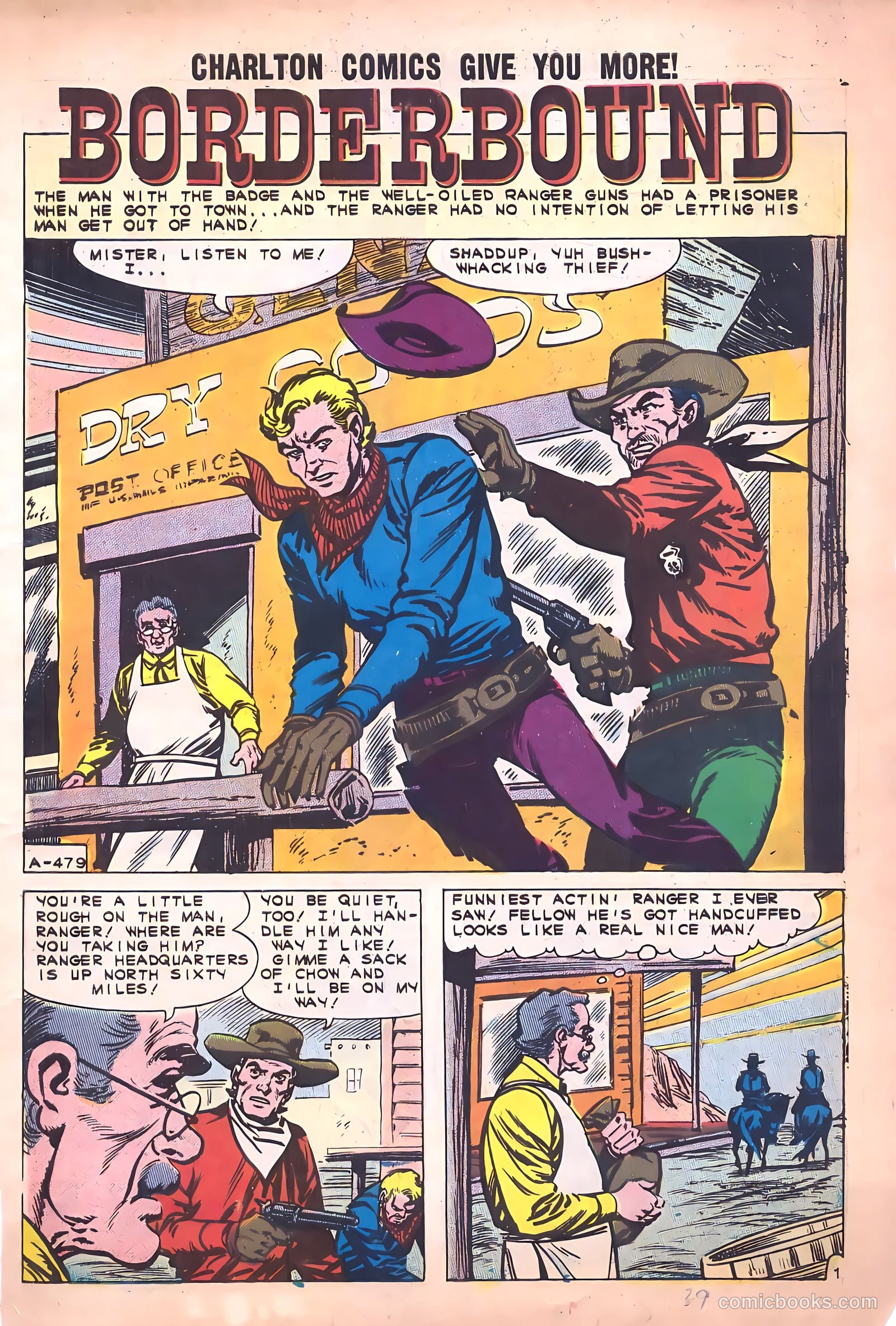 Texas Rangers in Action #30 (1961) — page 3 of 36
