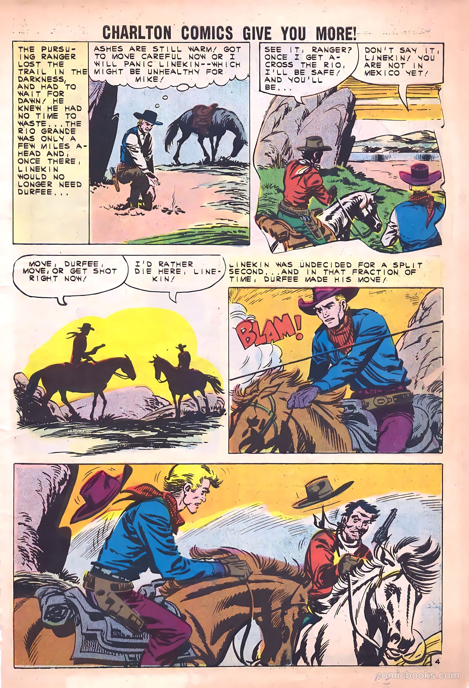 Texas Rangers in Action #30 (1961) — page 7 of 36