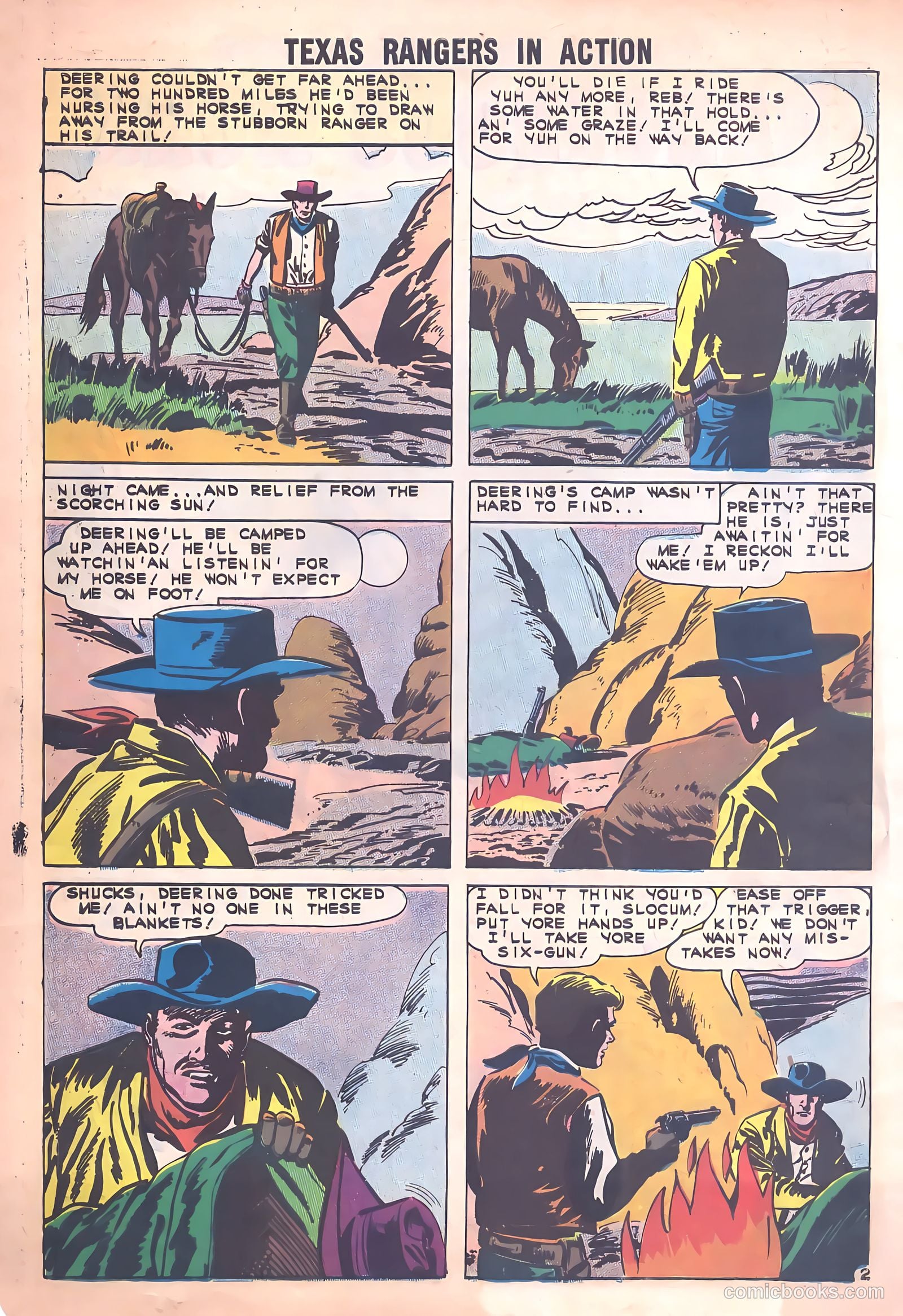 Texas Rangers in Action #30 (1961) — page 10 of 36