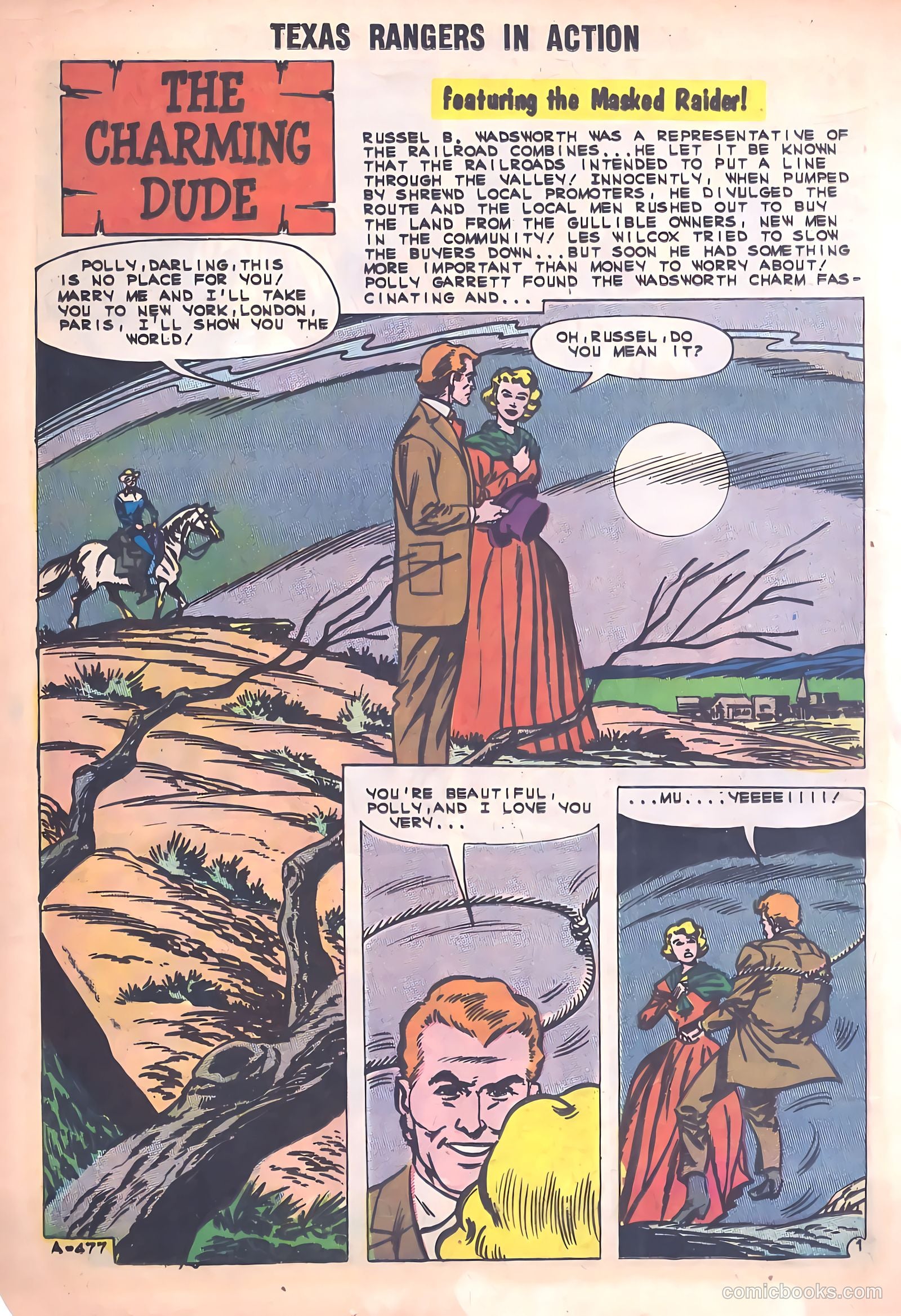 Texas Rangers in Action #30 (1961) — page 12 of 36