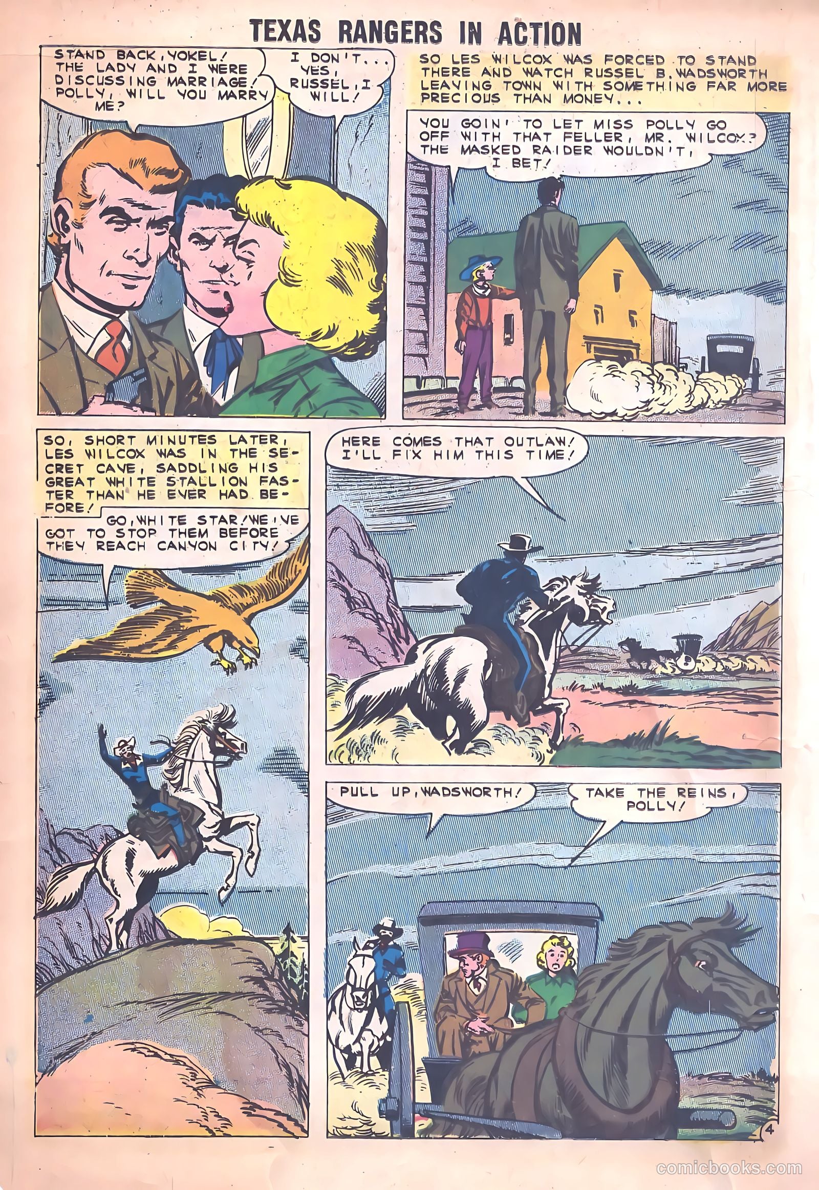 Texas Rangers in Action #30 (1961) — page 16 of 36