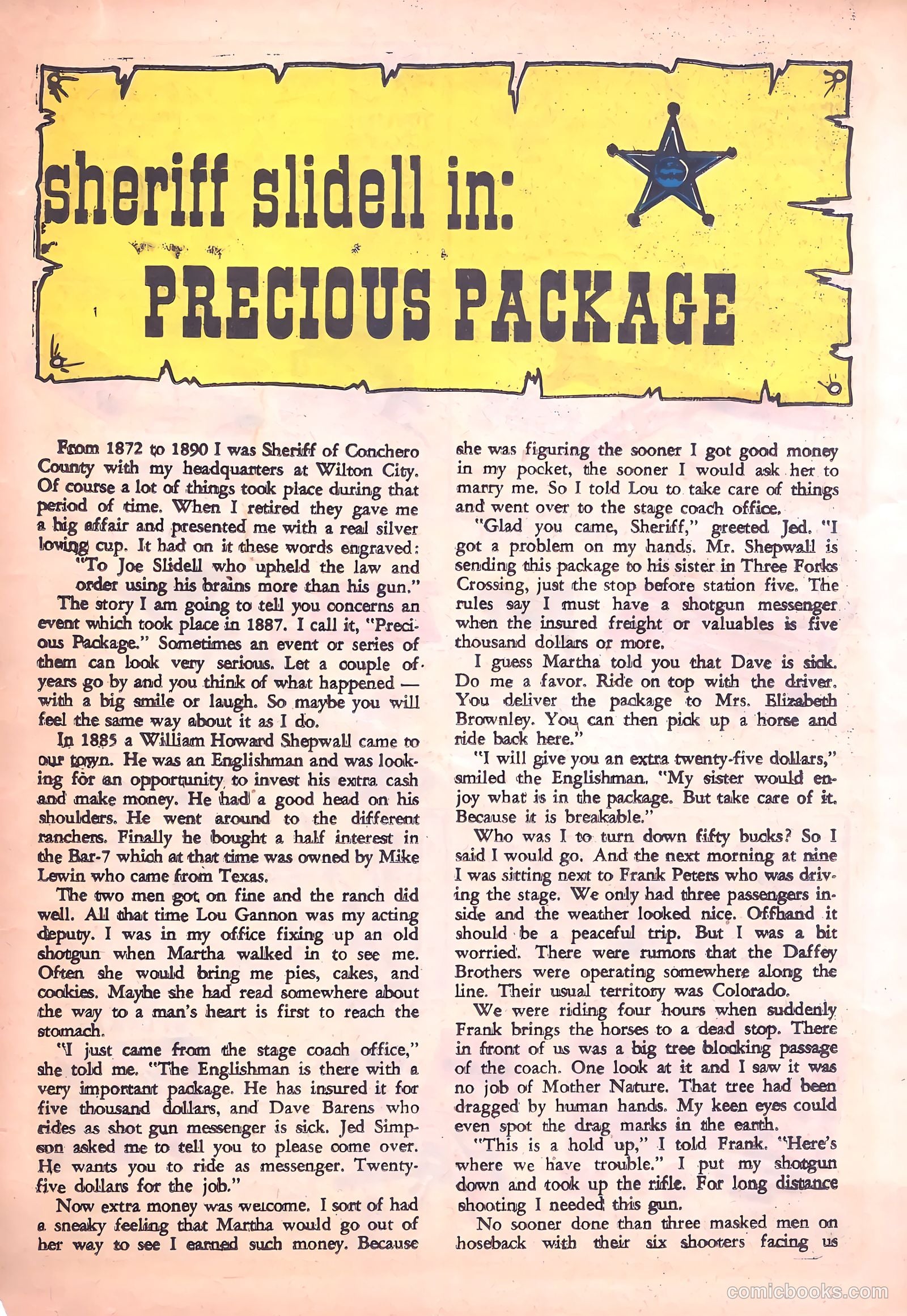 Texas Rangers in Action #30 (1961) — page 20 of 36