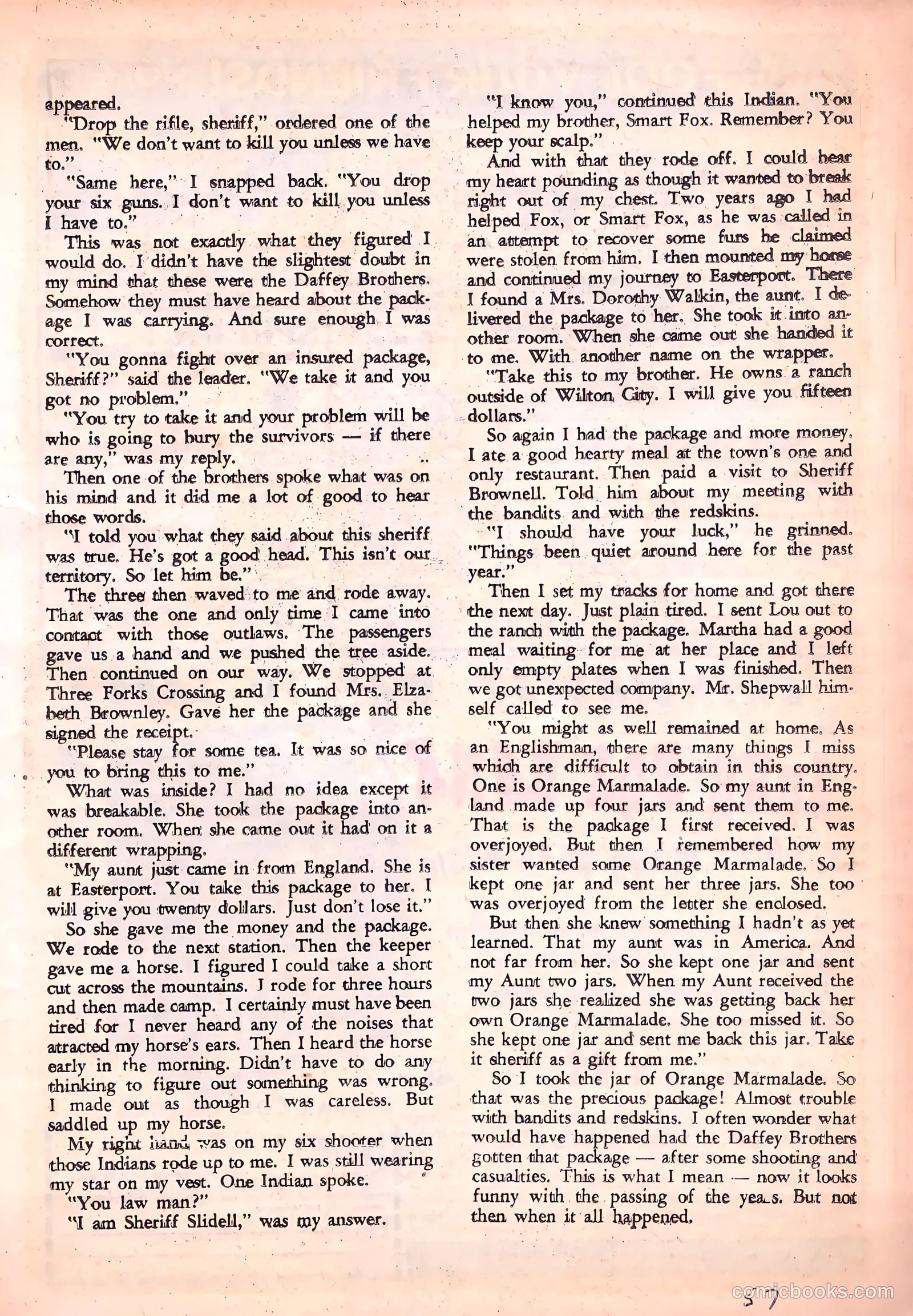 Texas Rangers in Action #30 (1961) — page 21 of 36