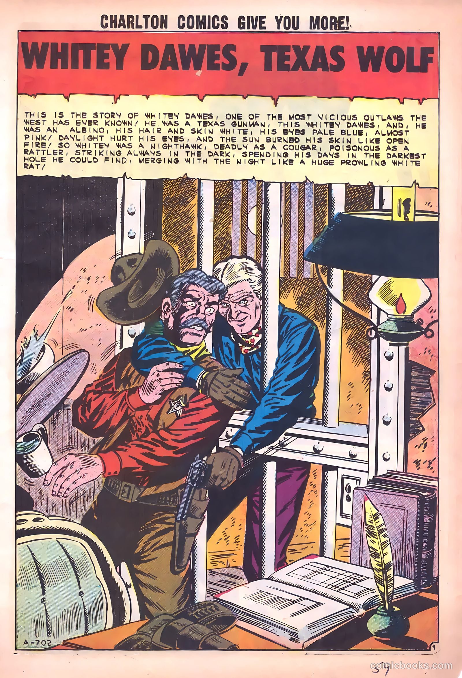Texas Rangers in Action #30 (1961) — page 23 of 36