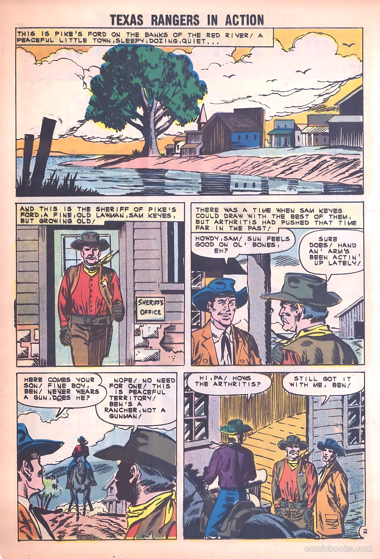 Texas Rangers in Action #30 (1961) — page 24 of 36