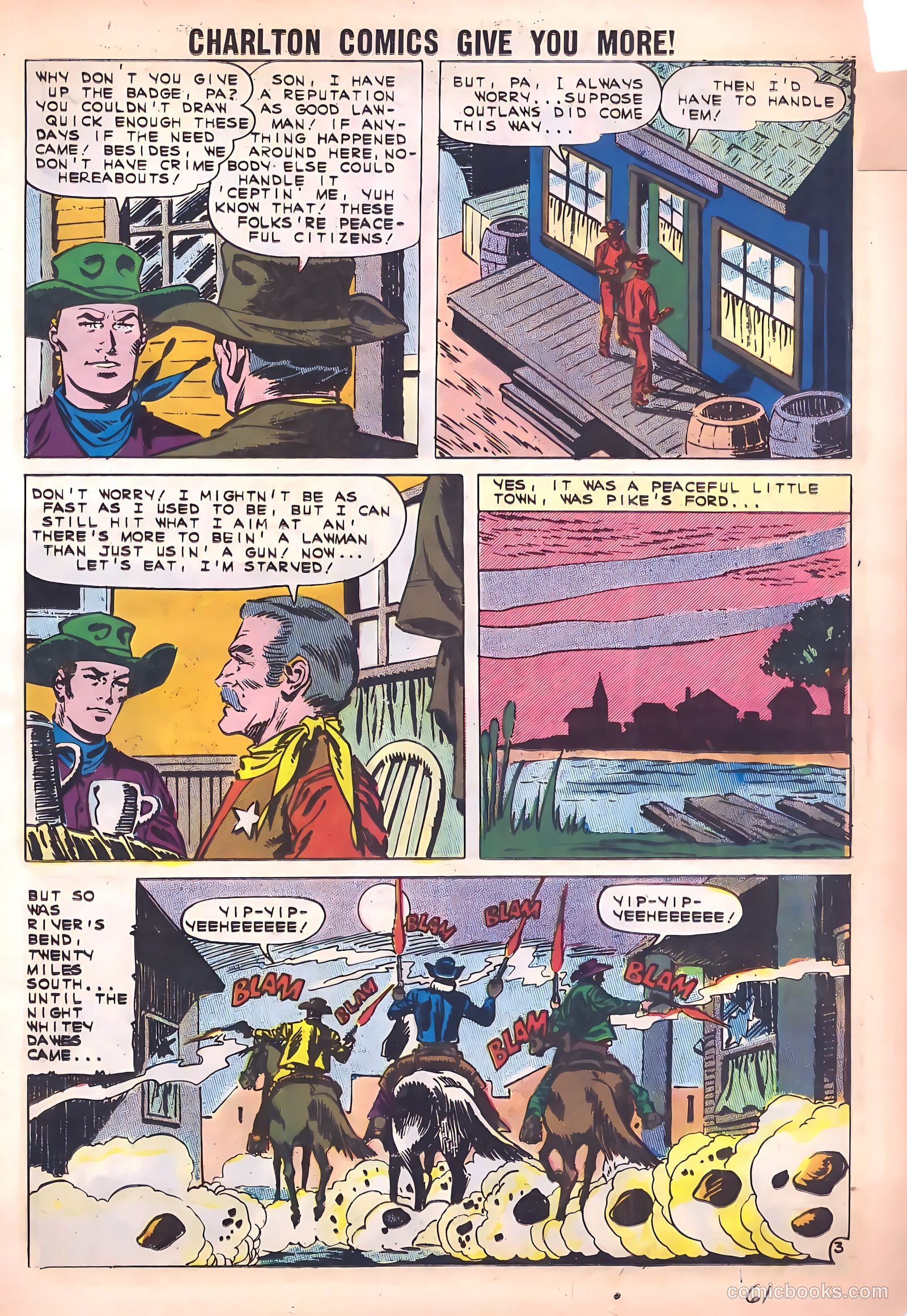 Texas Rangers in Action #30 (1961) — page 25 of 36