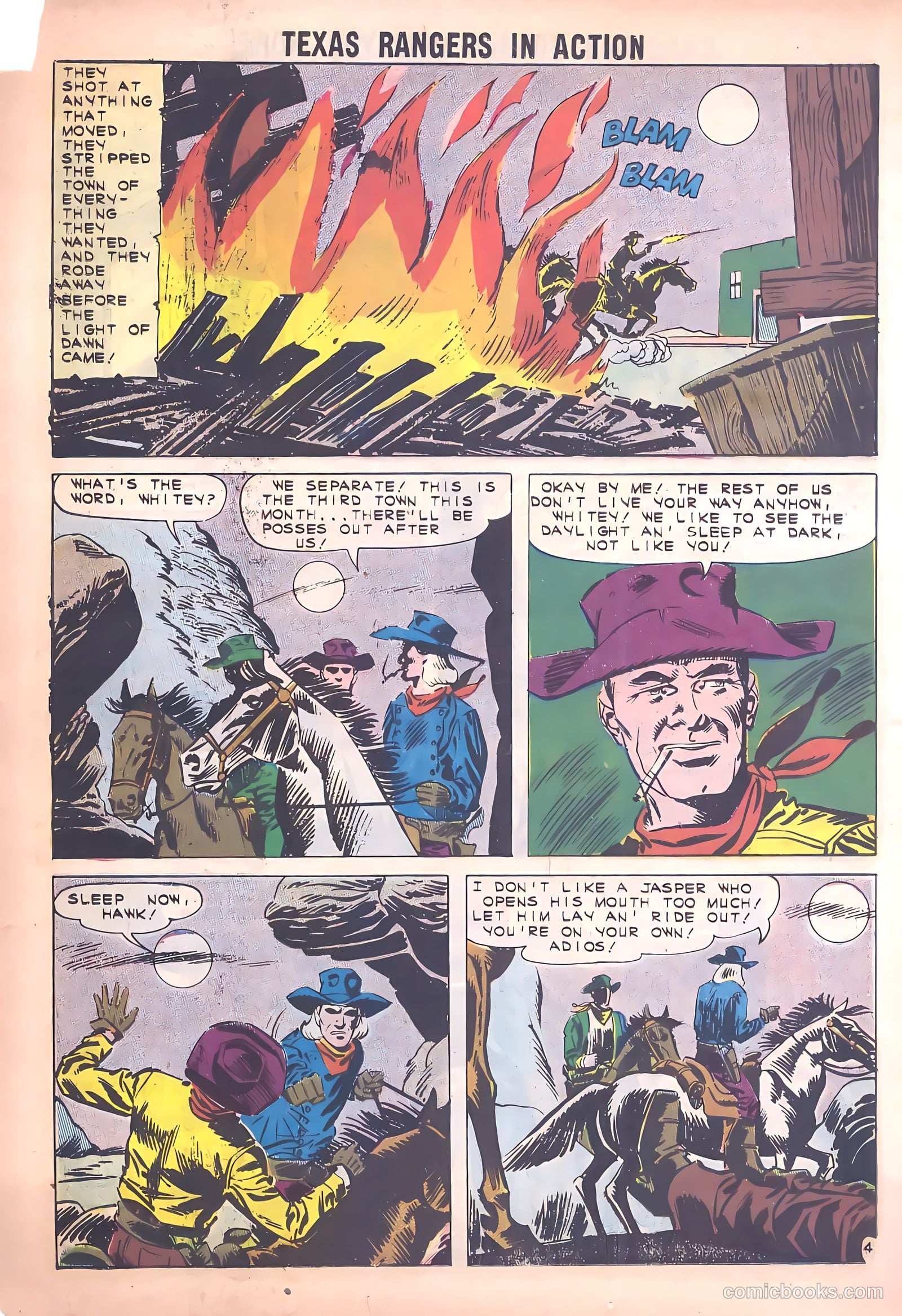 Texas Rangers in Action #30 (1961) — page 26 of 36