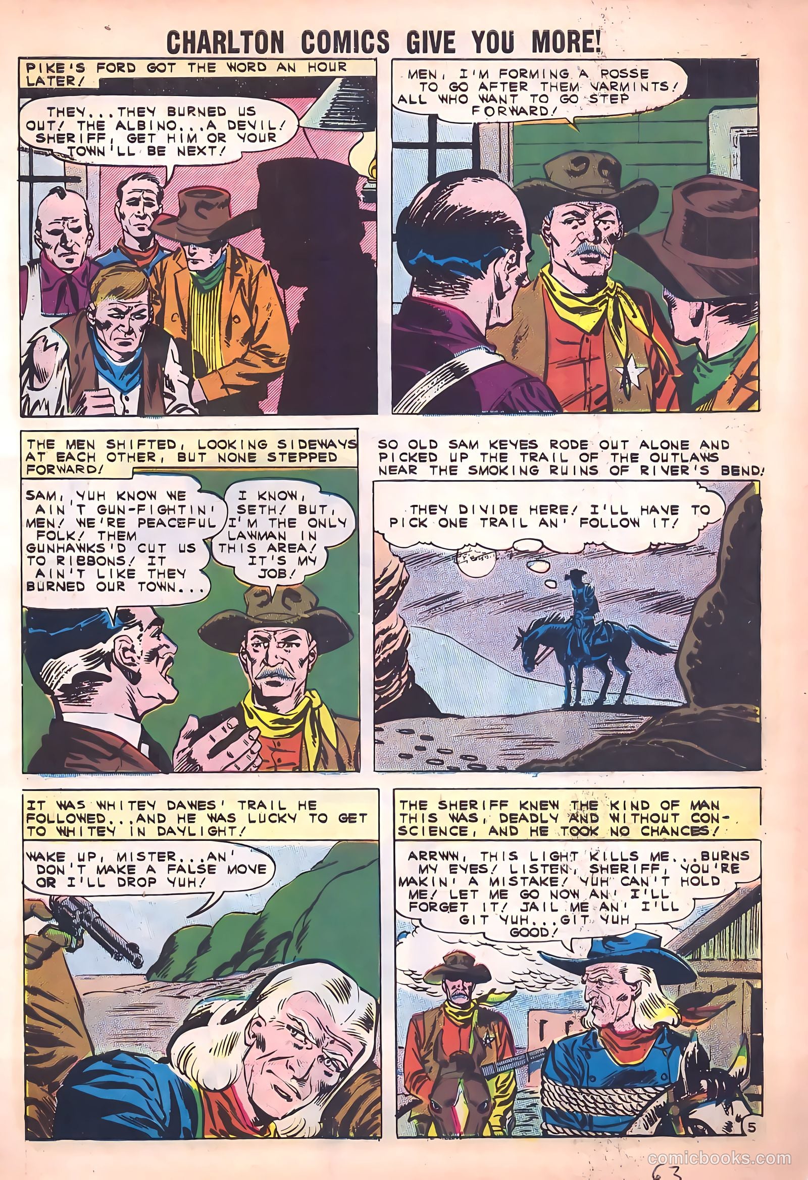 Texas Rangers in Action #30 (1961) — page 27 of 36
