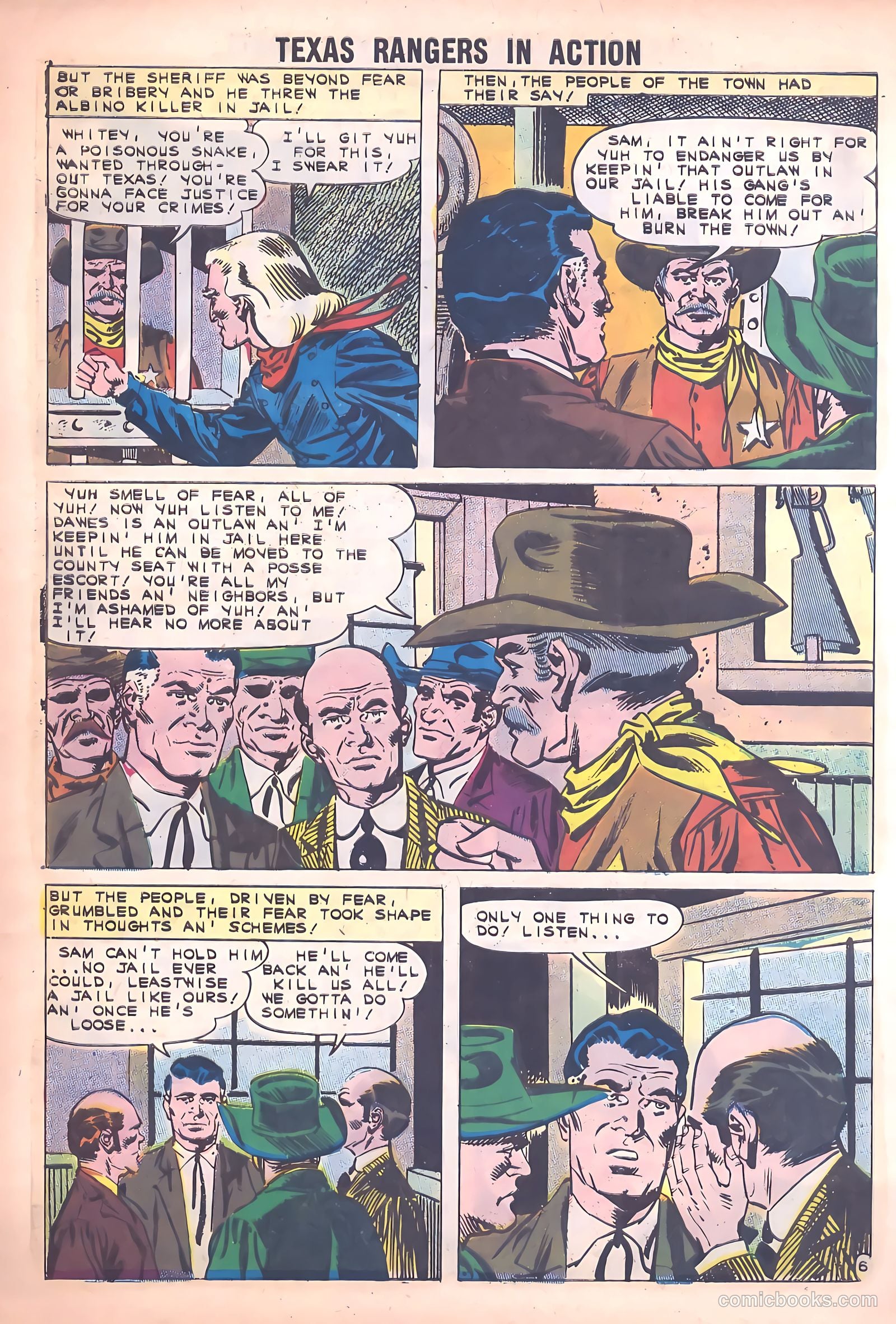 Texas Rangers in Action #30 (1961) — page 28 of 36
